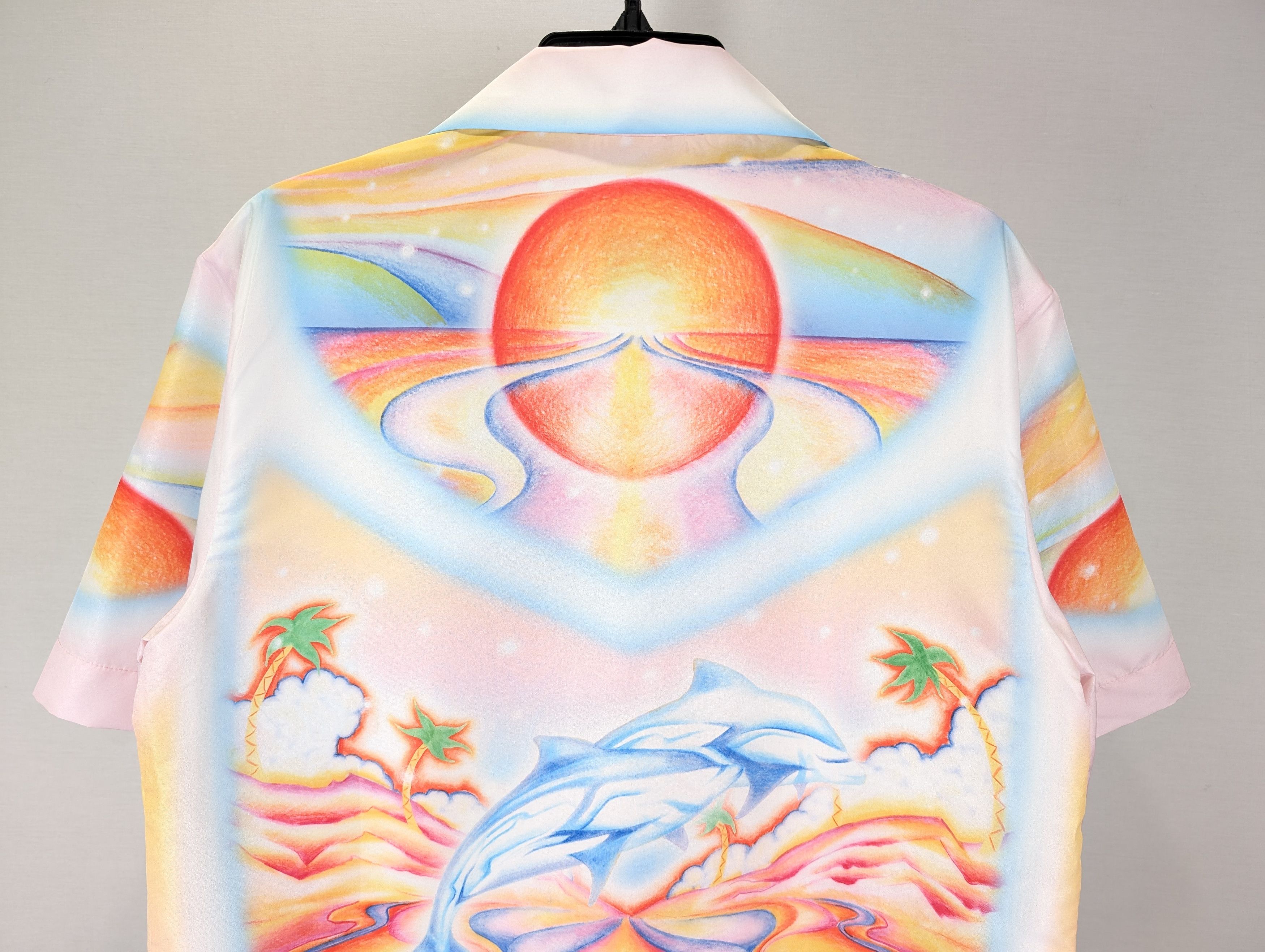 Casablanca o1rshd1 DUP / Printed Swim Open Collar Shirt in Multicolor Size US L / EU 52-54 / 3 - 12 Thumbnail
