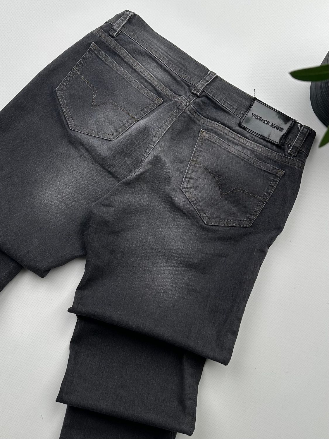 Versace Versace Vintage Zipped Skinny Jeans (151) Size 27" / US 4 / IT 40 - 8 Thumbnail
