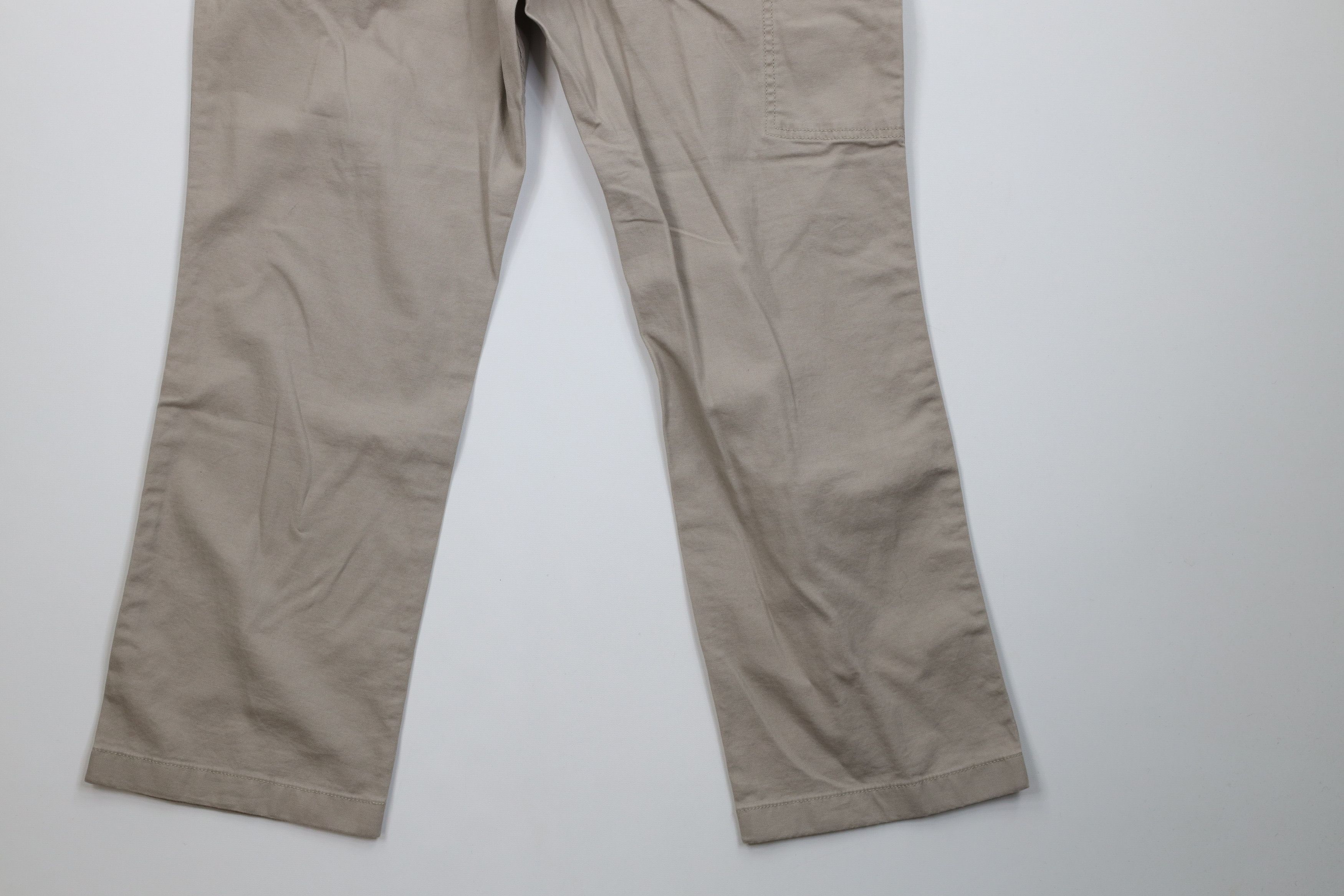 Carhartt Vintage Y2K Carhartt Fit Stretch Wide Leg Pants Beige Size US 34 / EU 50 - 12 Thumbnail