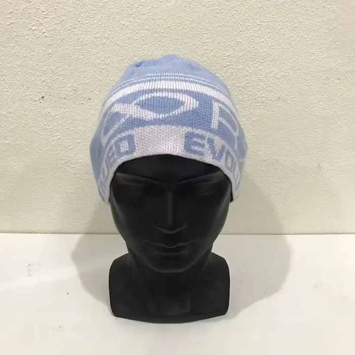 Japanese Brand × Vintage Evolution Spellout Beanie Hat Size ONE SIZE - 3 Thumbnail