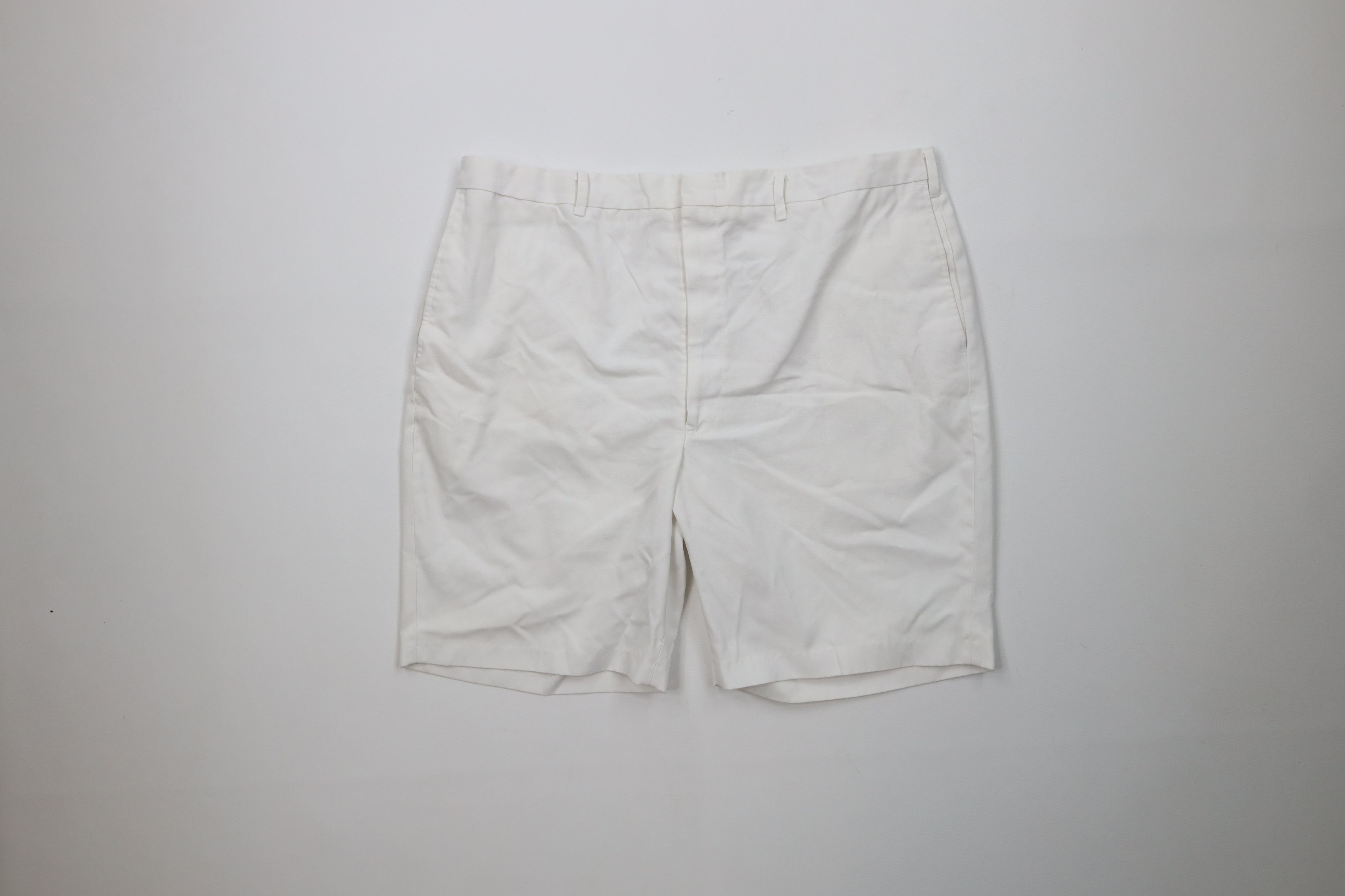 Vintage Vintage 60s Streetwear Golfing Golf Chino Shorts White USA Size US 38 / EU 54 - 1 Thumbnail