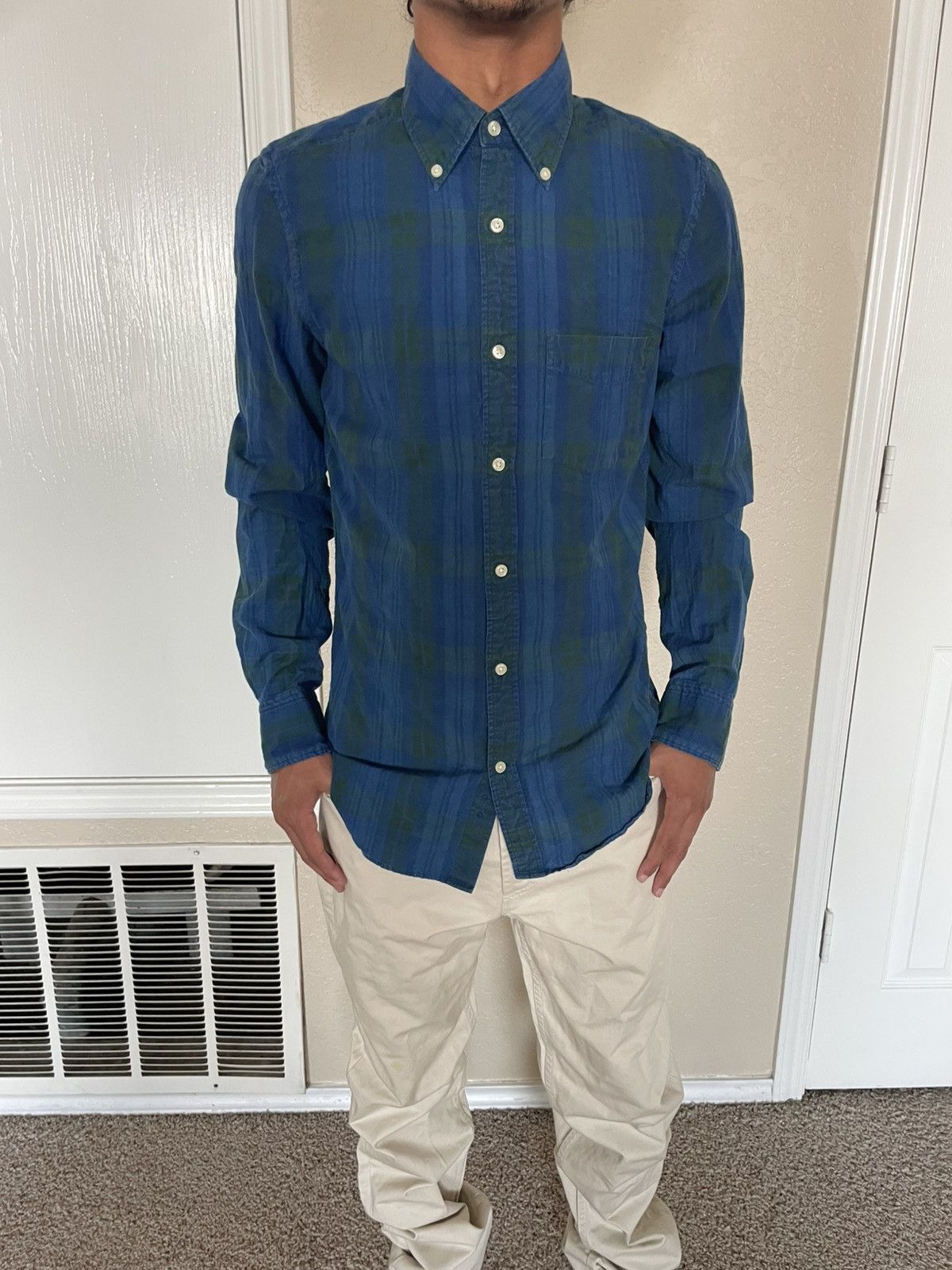 Gant Yale CO-OP Archive Indigo Madras plaid Size US S / EU 44-46 / 1 - 2 Thumbnail