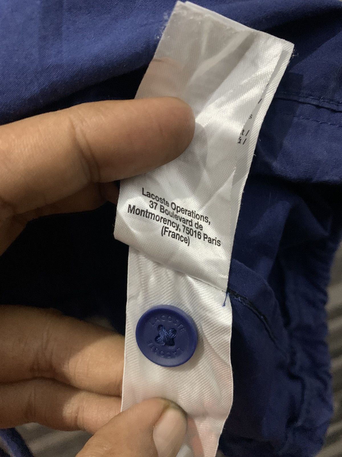 Lacoste Lacoste Big Pocket Half Button Jacket Size US XL / EU 56 / 4 - 7 Thumbnail