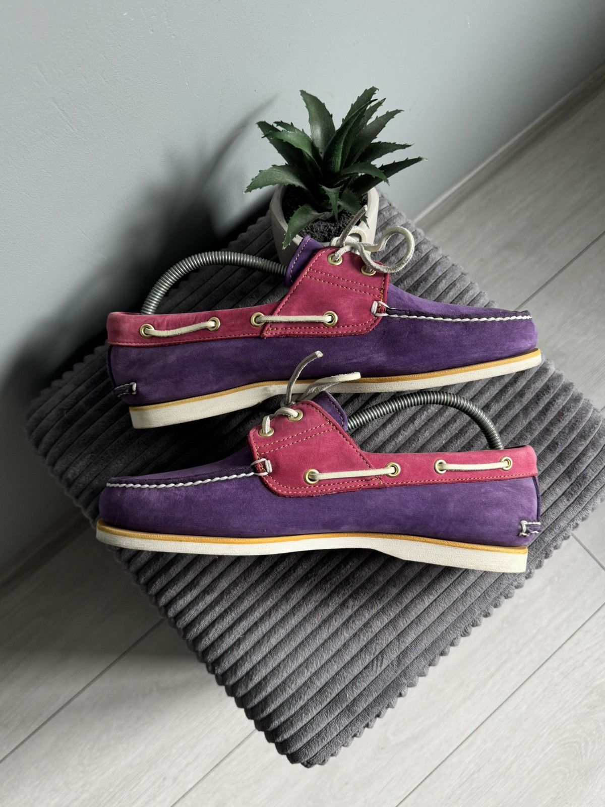 Timberland Vintage Timberland Purple/Pink Loafers Size US 10 / EU 43 - 4 Thumbnail