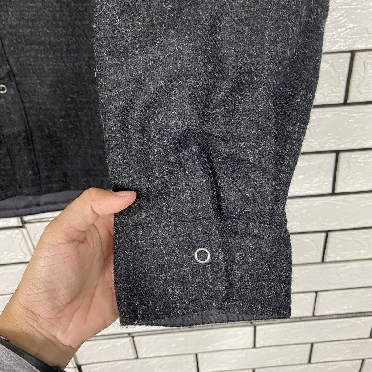 Japanese Brand Beauty & Youth United Arrow Wool Chore Jacket Issey Miyake Size US XL / EU 56 / 4 - 16 Thumbnail