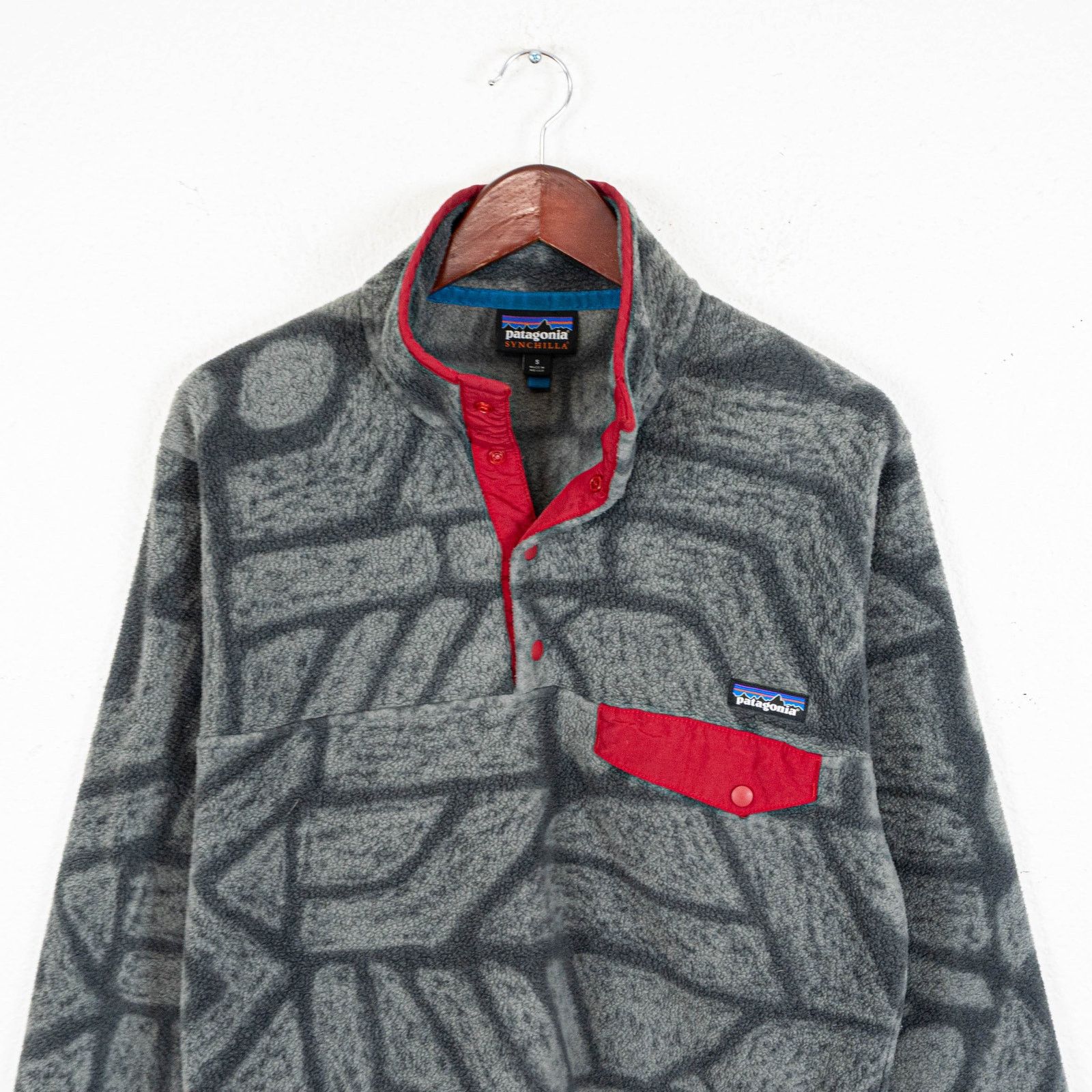 Patagonia Patagonia Synchilla Snap-T Fleece Pullover Jacket Aztec Size US S / EU 44-46 / 1 - 6 Thumbnail