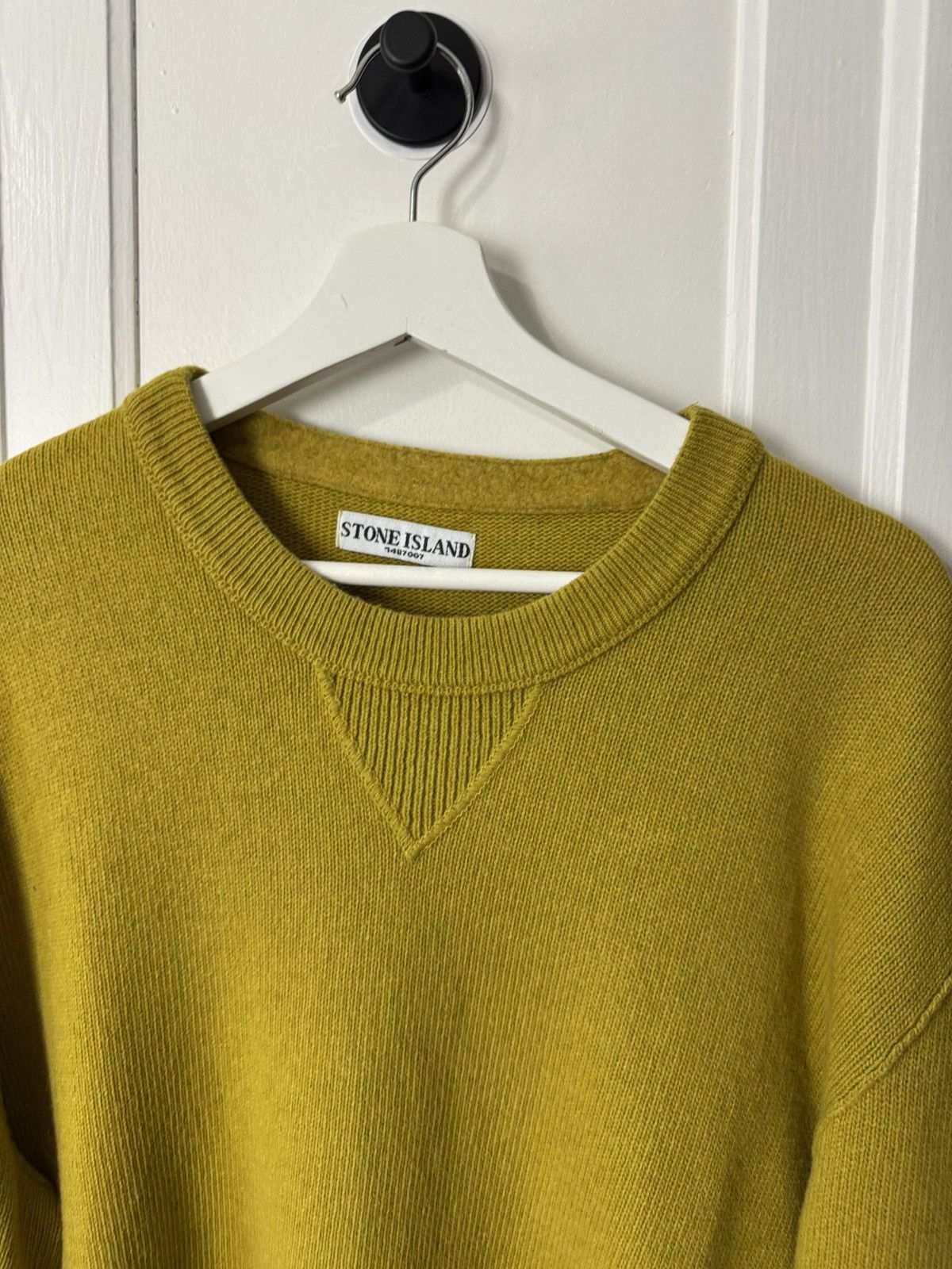 Stone Island Stone Island Wool Crewneck Sweater Size US XXL / EU 58 / 5 - 2 Thumbnail