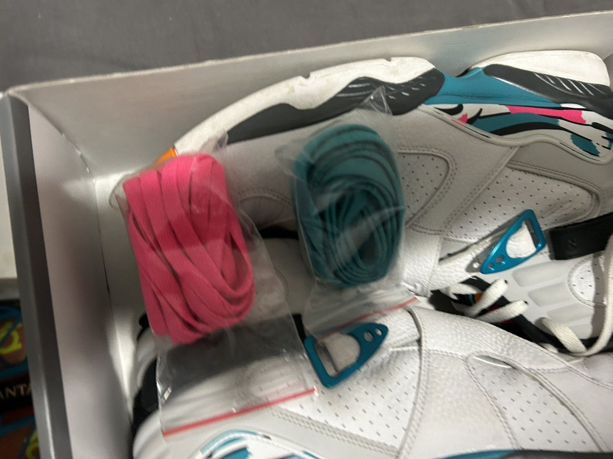 Jordan Brand × Vintage Jordan 8 South Beach Size US 14 / EU 47 - 7 Thumbnail