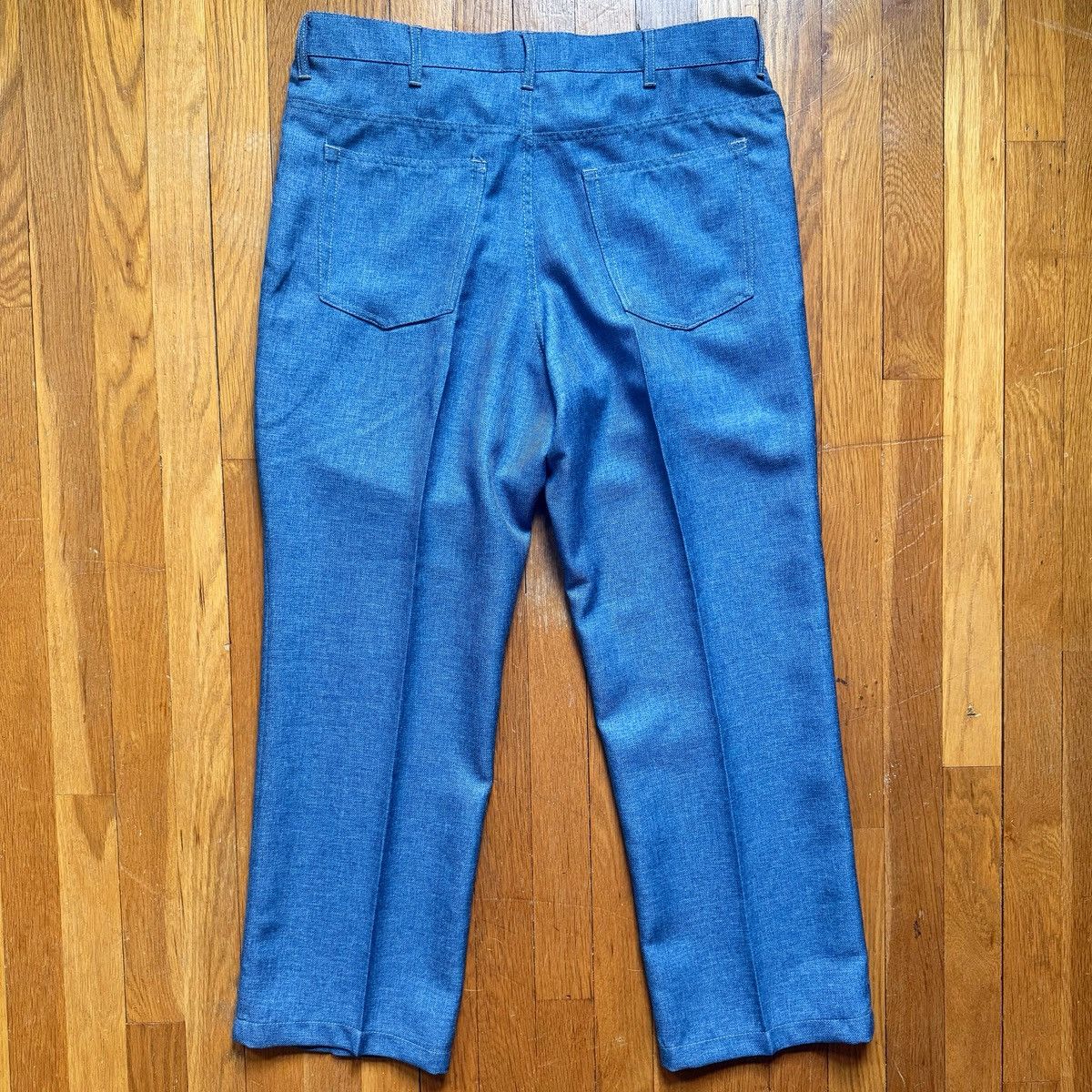 Haband Vintage Haband Fit-Forever Polyester Denim Style Trousers Size US 34 / EU 50 - 6 Thumbnail