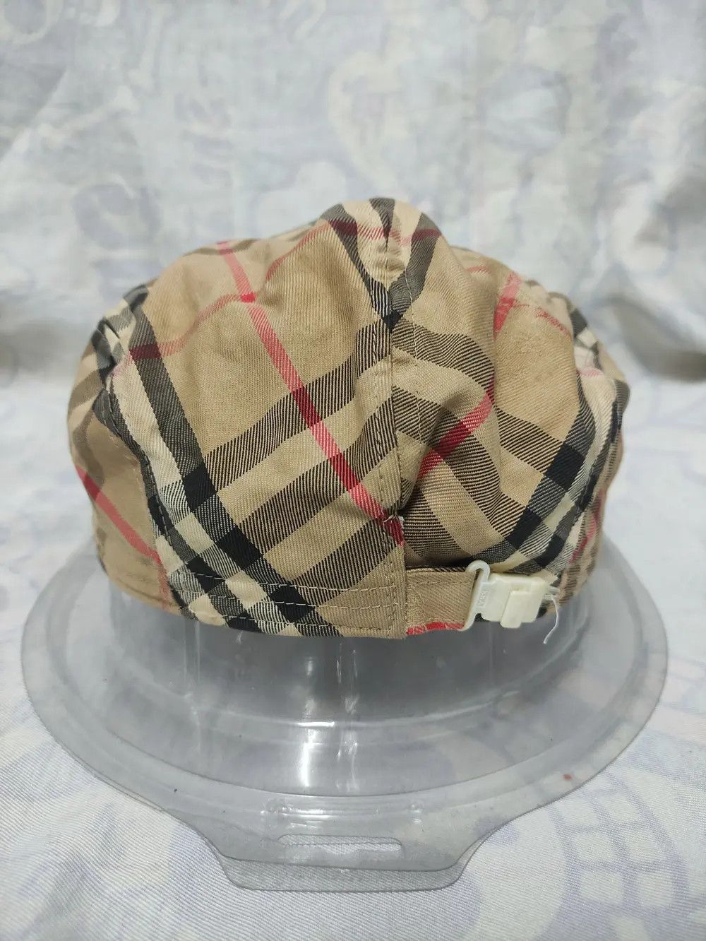 Burberry BURBERRY NOVA CHECK VINTAGE BARETTA CAP Size ONE SIZE - 4 Thumbnail