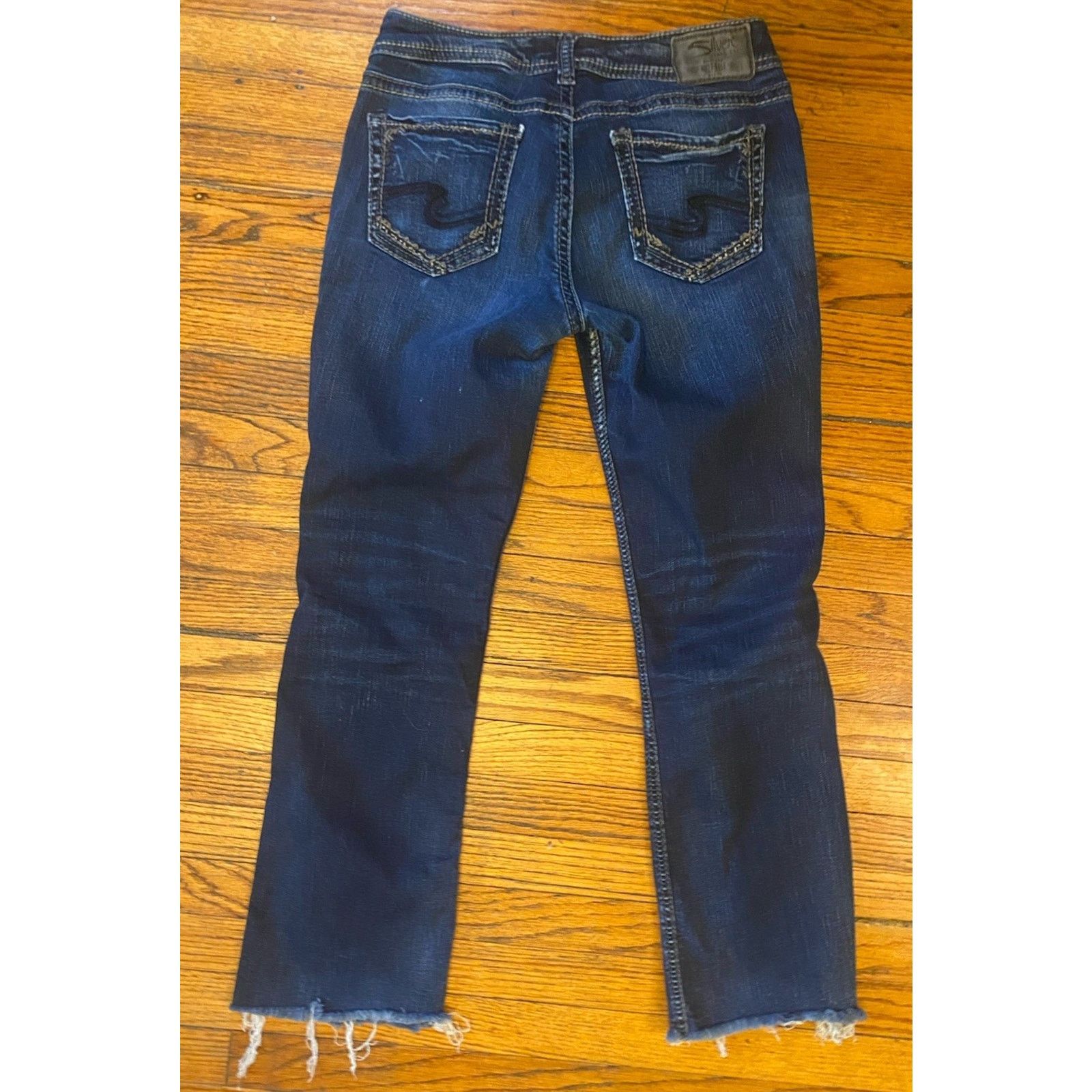 Silver Jeans Co. Silver Slim Bootcut Women’s Ankle Jeans 28, 26’ Inseam Size 28" / US 6 / IT 42 - 4 Thumbnail