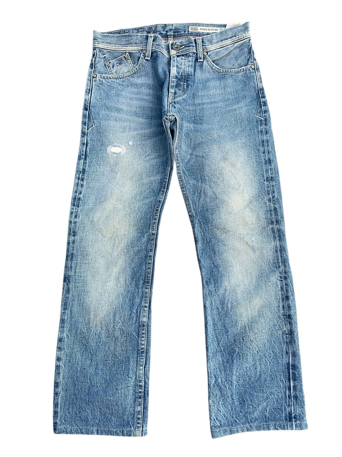 Kapital TOMMY HILFIGER SELVEDGE RUSTY DISTRESSED DENIM Size US 30 / EU 46 - 1 Thumbnail