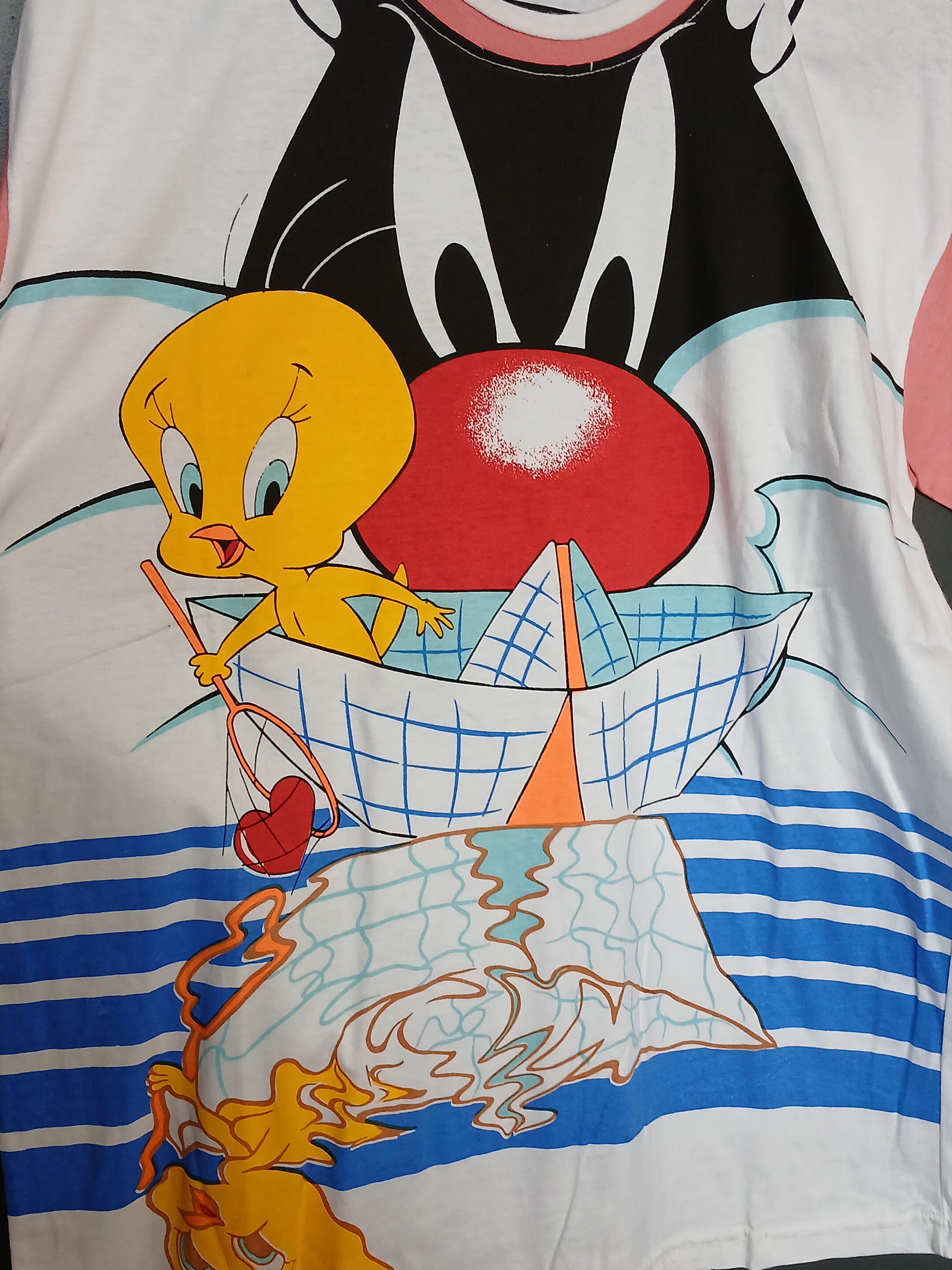 Cartoon Network × Vintage Tweety And Sylvester T-Shirt Size US M / EU 48-50 / 2 - 3 Thumbnail