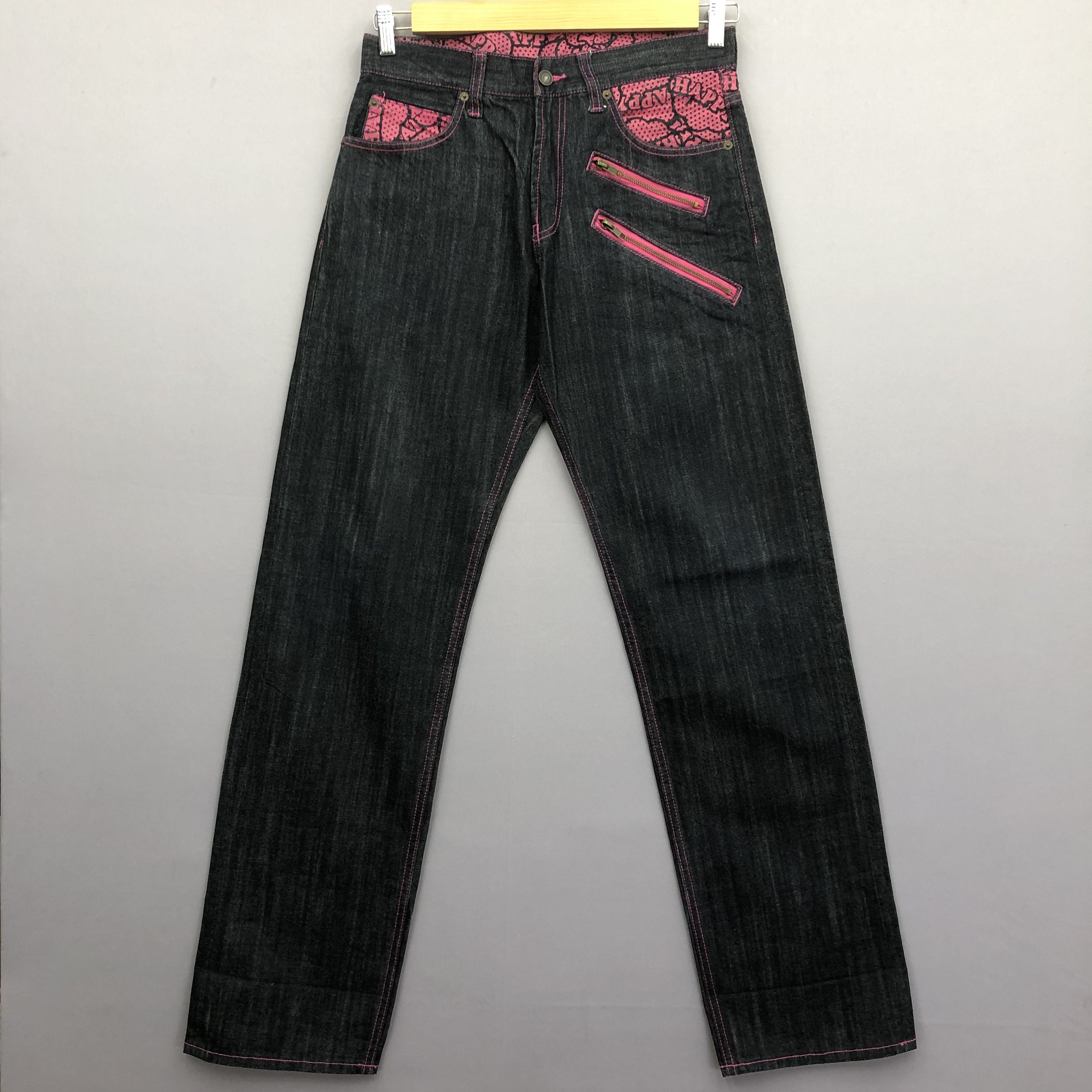 JNCO Crazy Y2K/2000s Japanese Baggy JNCO Style Jeans Skater Denim Size US 30 / EU 46 - 2 Thumbnail