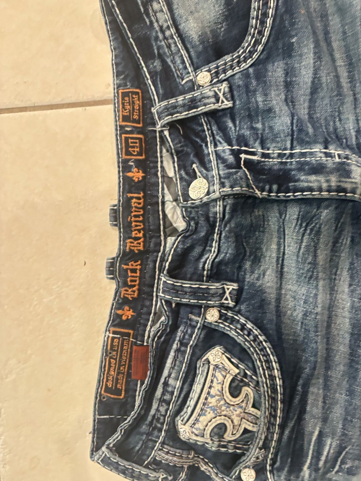 Rock Revival Rock revival denim pants size 40 Size US 40 / EU 56 - 4 Thumbnail