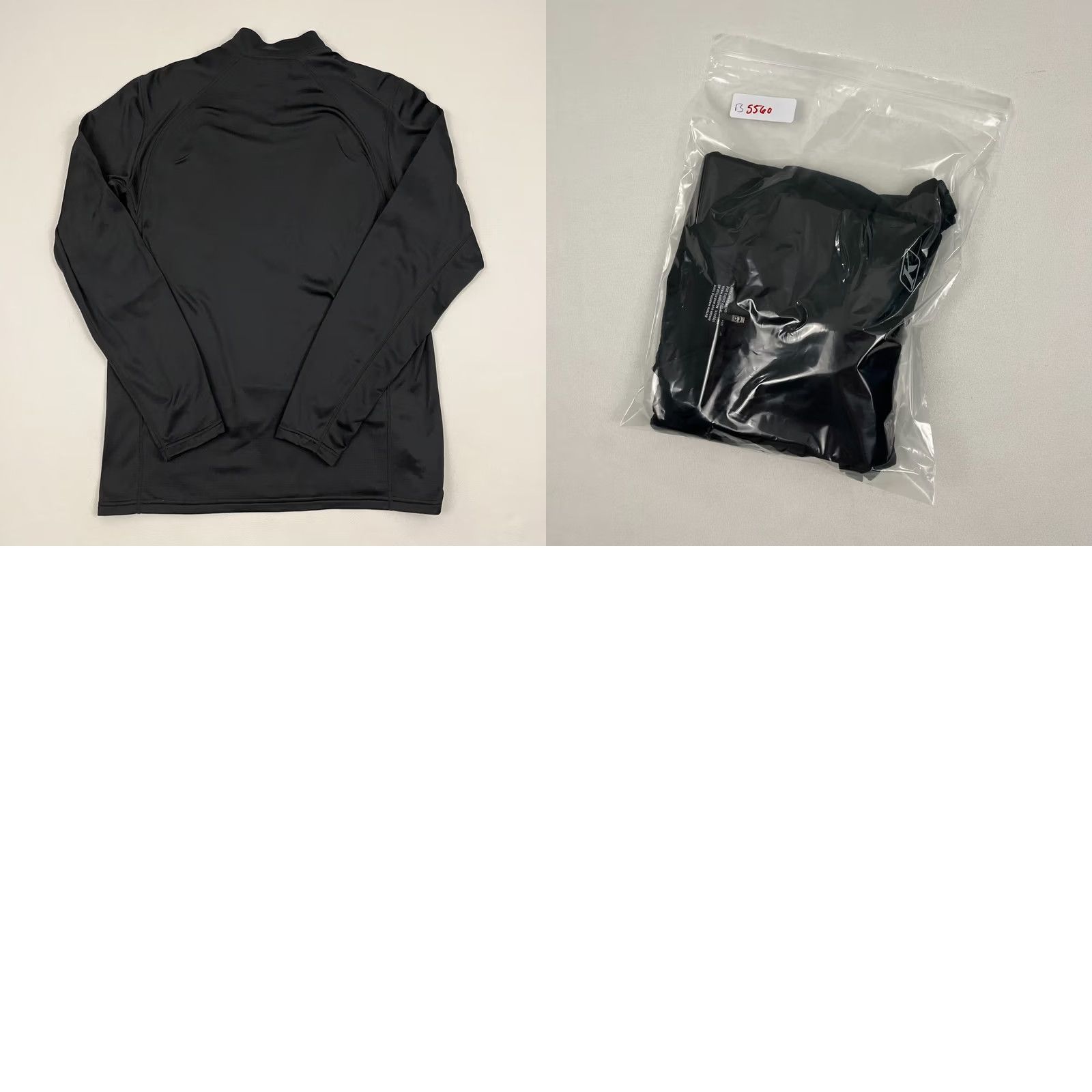 Vintage Klim Defender Pullover Mens M Black Fleece Lined Quarter Zip Active Sweatshirt Size US M / EU 48-50 / 2 - 8 Thumbnail