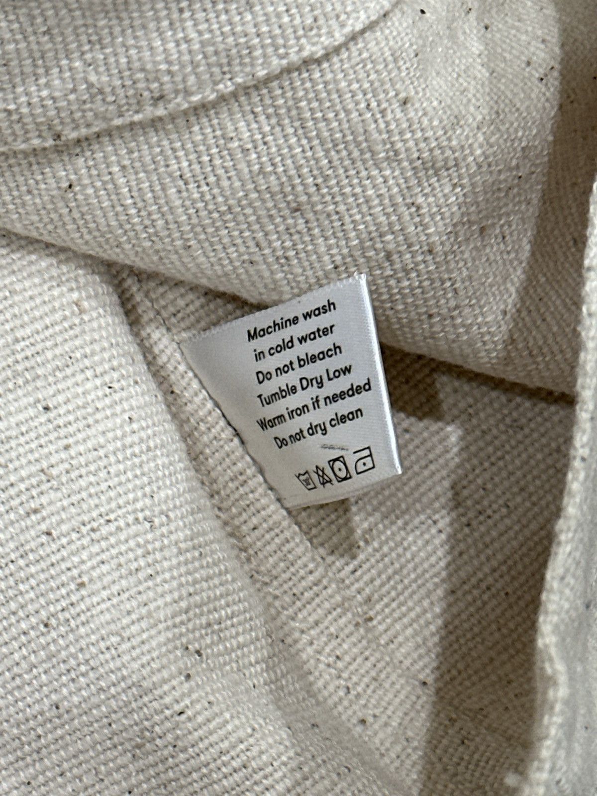 18 East 18 East Apamaan Trucker Jacket- Undyed Khadi Size US XL / EU 56 / 4 - 3 Thumbnail