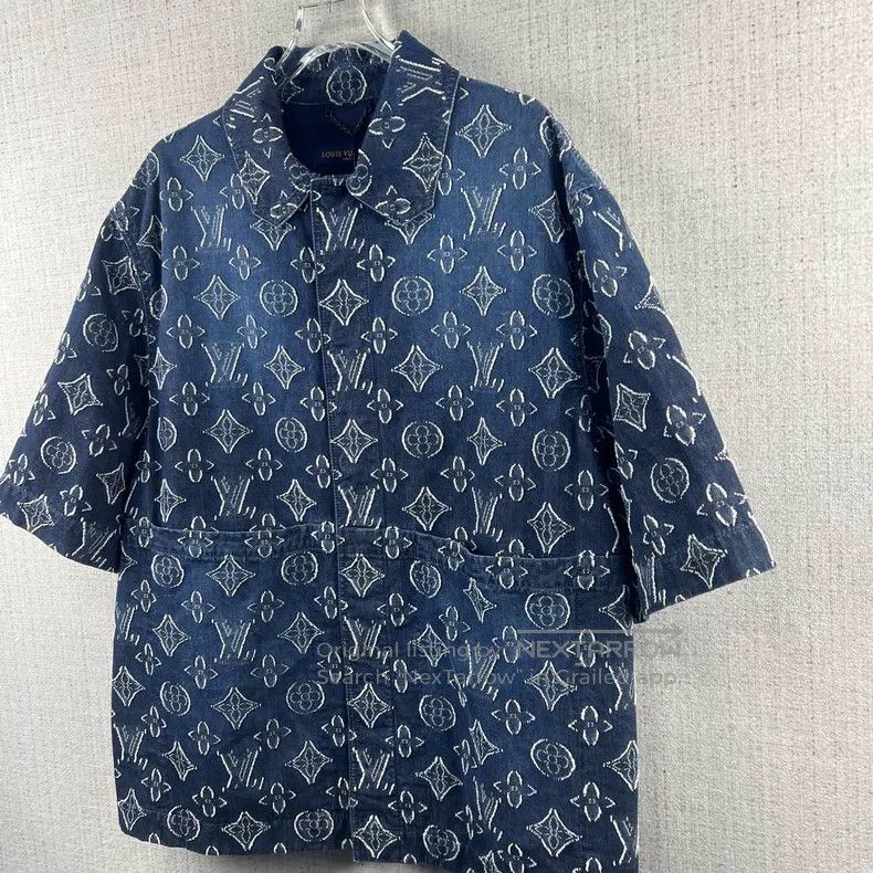 Louis Vuitton Louis Vuitton size 4l FW23 Logo embroidered jacquard casual Size US M / EU 48-50 / 2 - 2 Thumbnail
