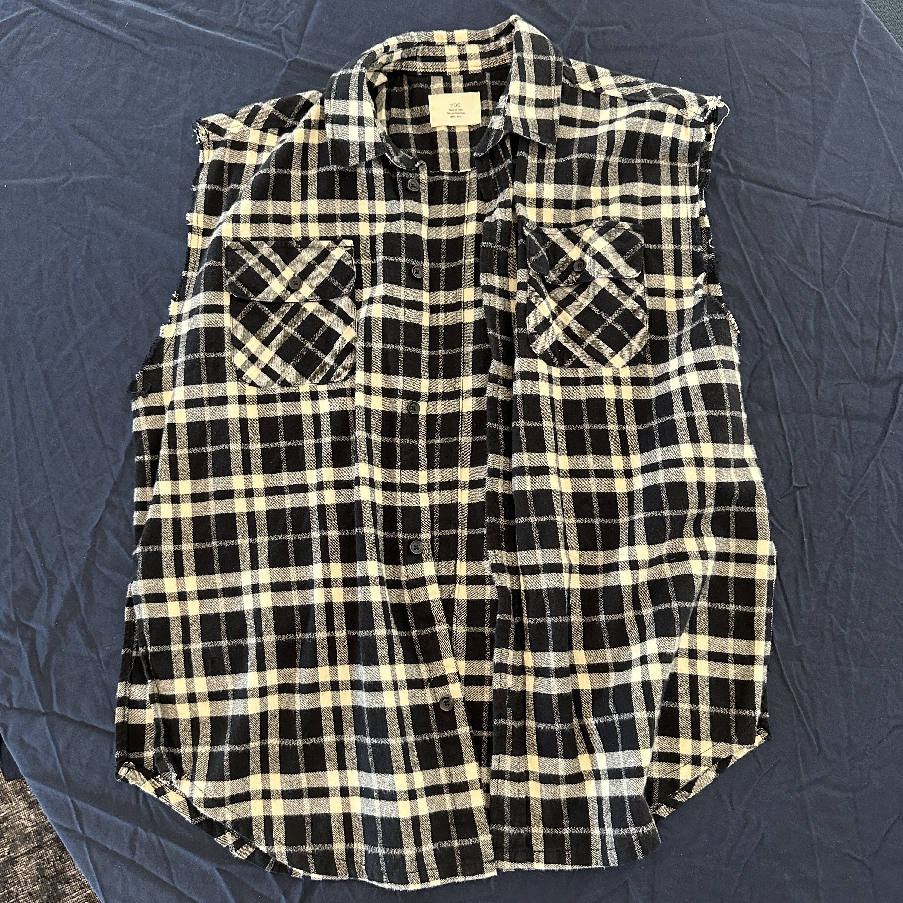 FOG Collection Two - Sleeveless Flannel