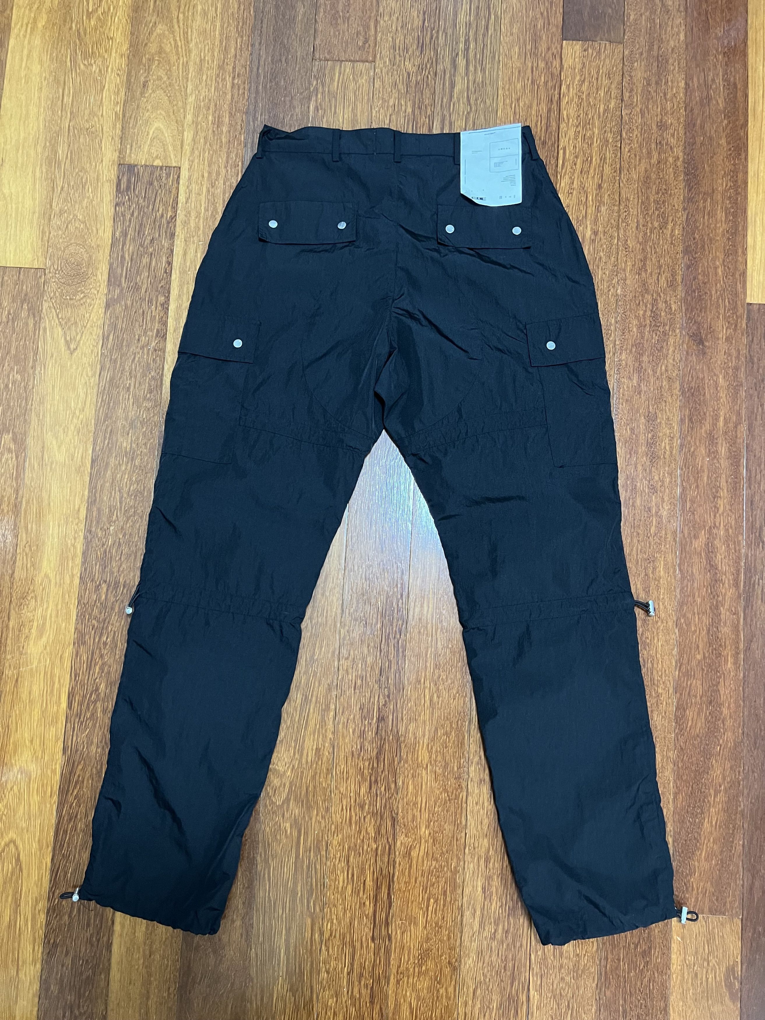 Heliot Emil 💚 SS18 Heliot Emil Tech Nylon Black Cargos Size US 36 / EU 52 - 2 Thumbnail