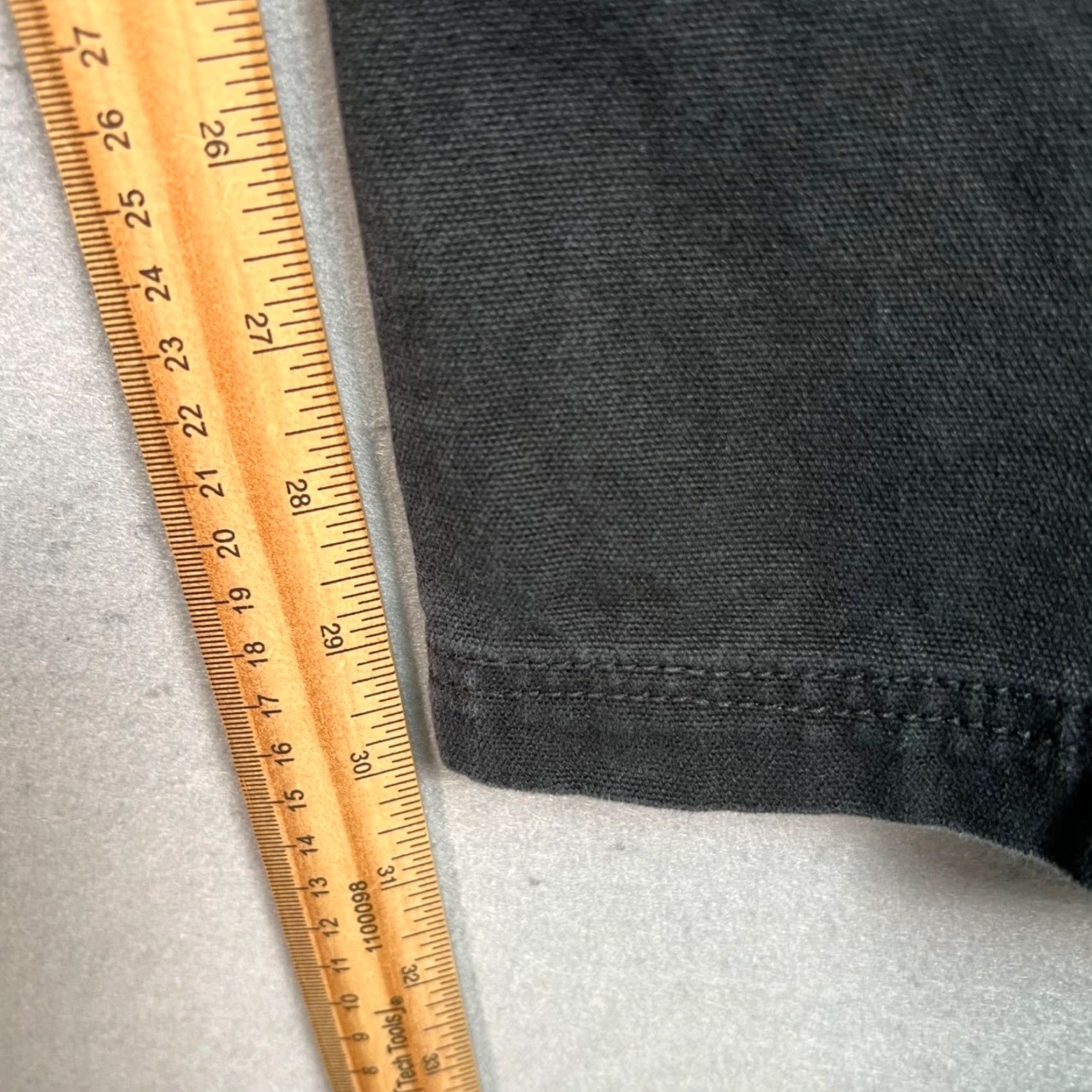 Pelle Pelle VINTAGE Pelle Pelle Jeans Black Straight Leg Cargo Pants Adult Mens 32x31 Cotton 100% Black Mens Size US 32 / EU 48 - 7 Thumbnail