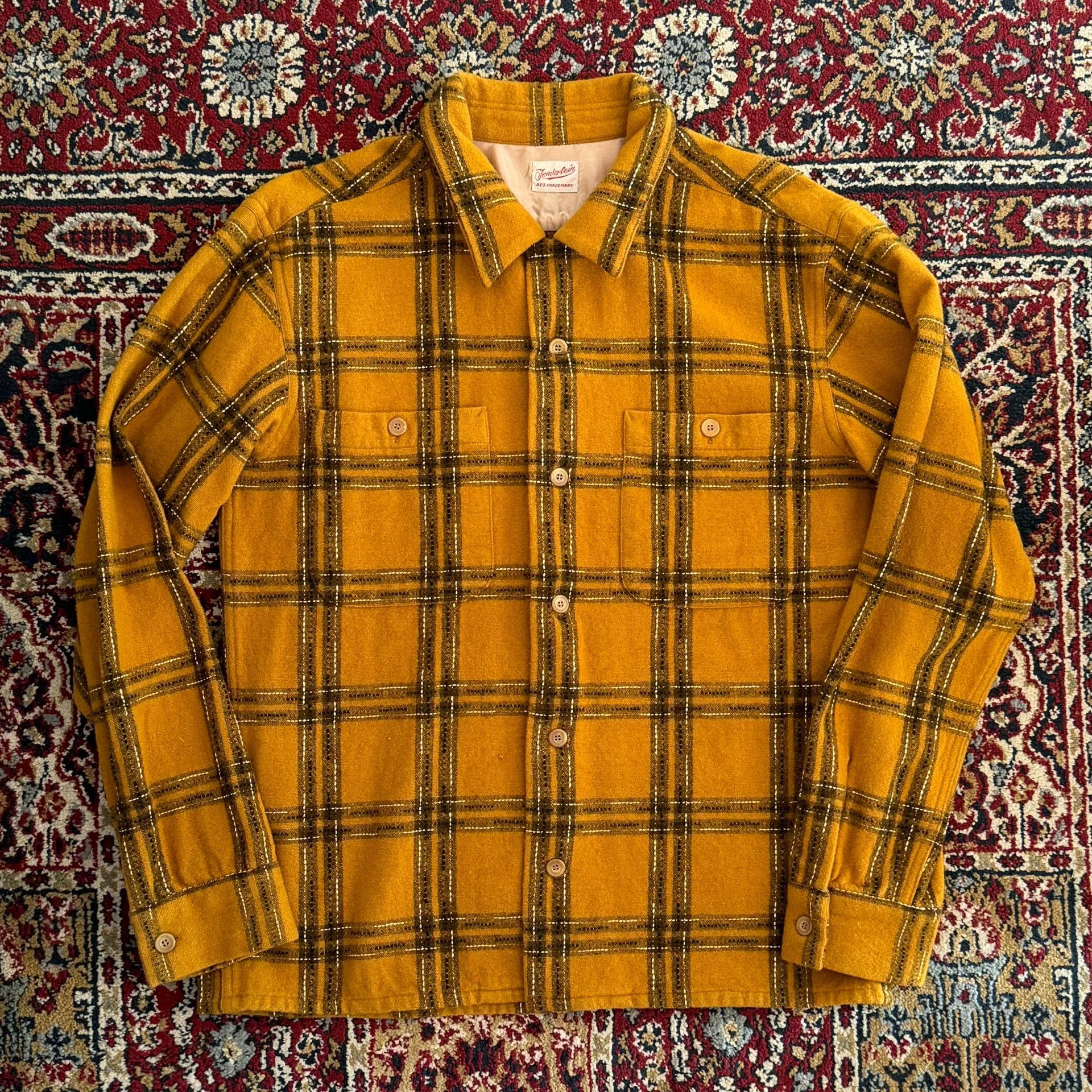 Tenderloin TENDERLOIN Wool Plaid Shirt Jacket Size US S / EU 44-46 / 1 - 1 Thumbnail