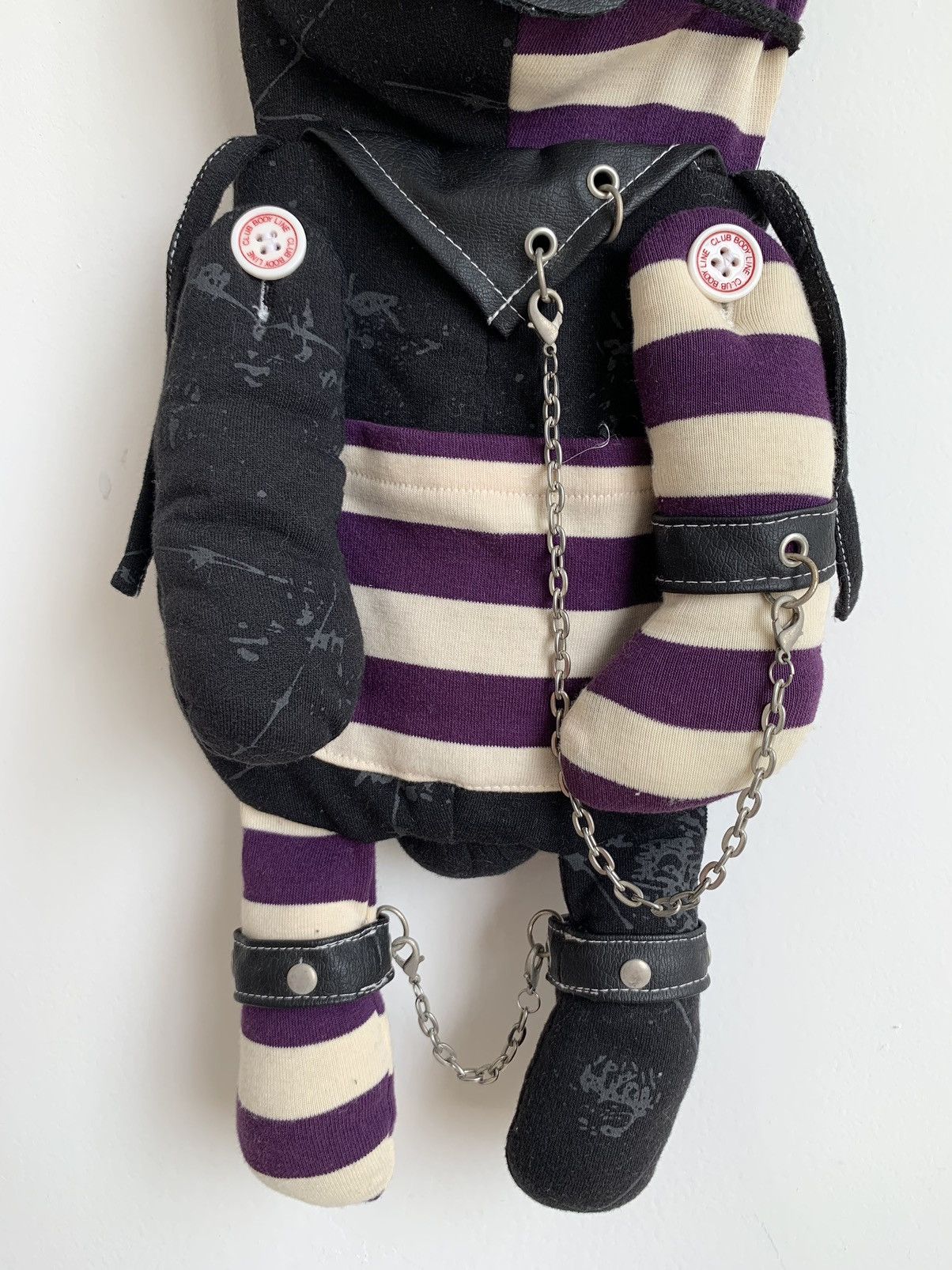Japanese Brand Y2K Blood Storm Gothic Teddy Bear Bag Size ONE SIZE - 6 Thumbnail
