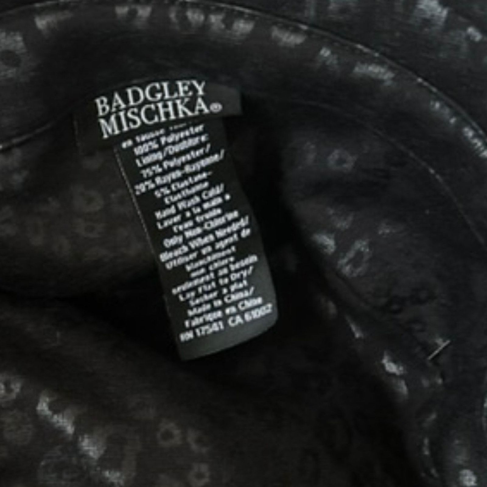 Badgley Mischka Badgley Mischka Black Faux Fur Bucket Hat – Soft Plus NWT Size ONE SIZE - 4 Thumbnail