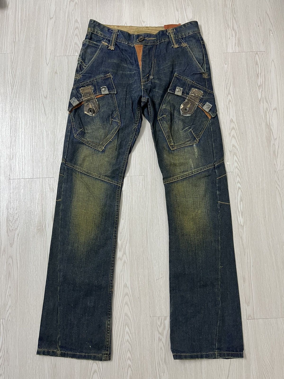 image of If Six Was Nine x Le Grande Bleu L G B Vintage Tough Jeansmith Flare L.g.b Jeans in Denim (Size 32)