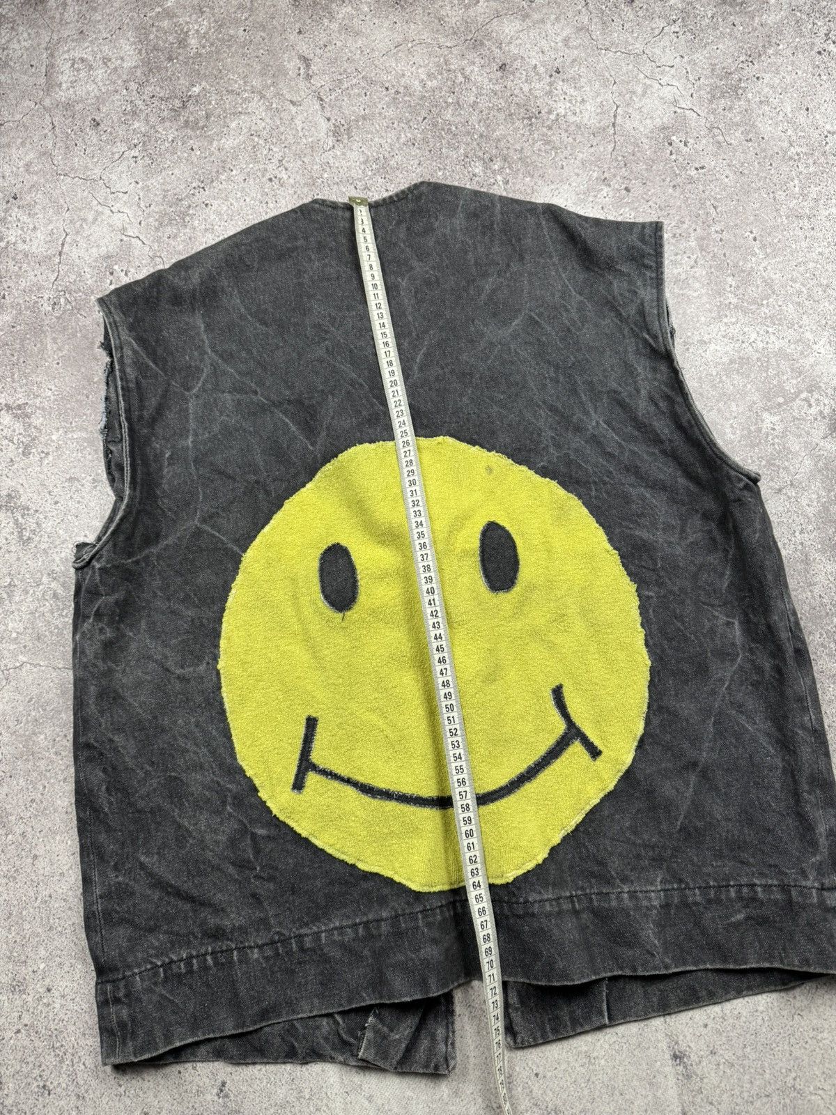 Japanese Brand Avant Garde Rick Owen’s Style Washed Carabiner Denim Vest Size US XL / EU 56 / 4 - 7 Thumbnail