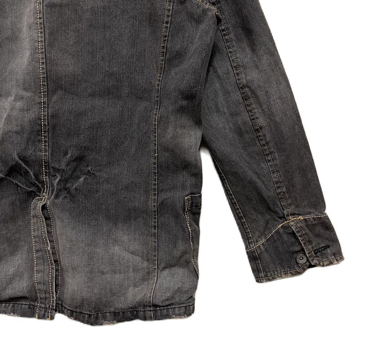 If Six Was Nine Power To The People Jacket PTTP Denim Jacket Japanese Brand Size US L / EU 52-54 / 3 - 8 Thumbnail