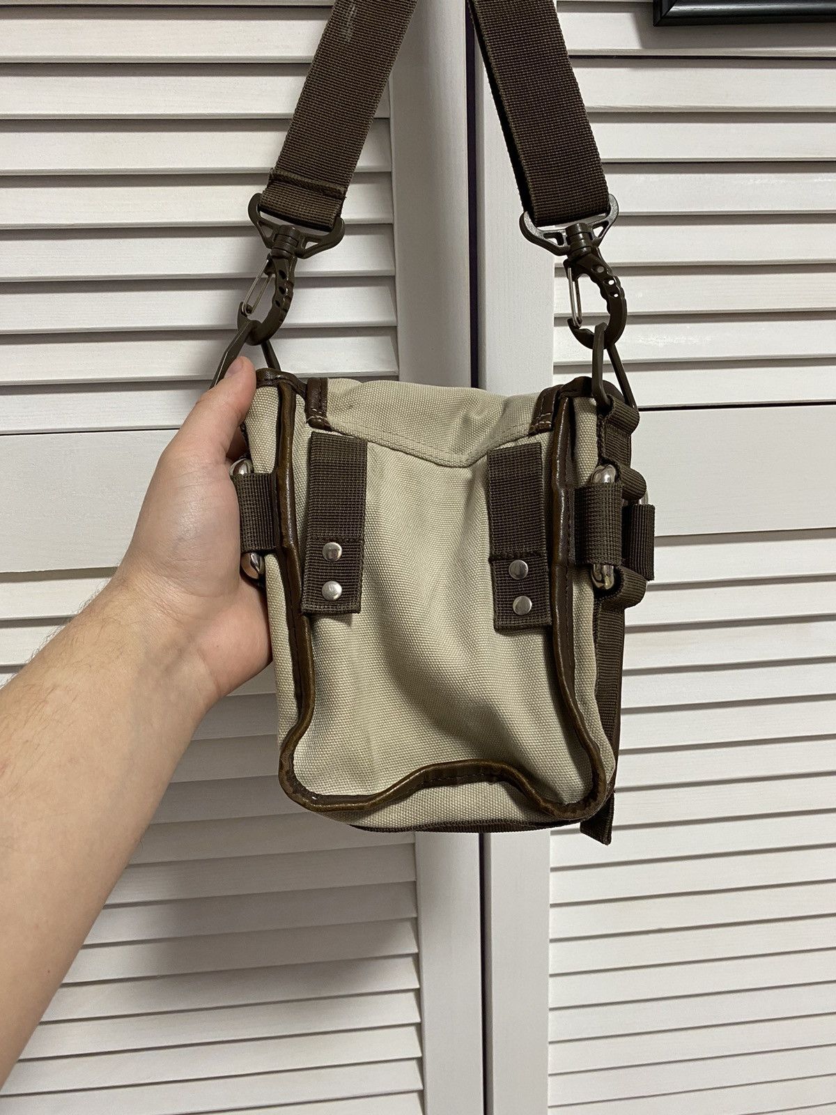 Diesel Vintage Bag Messenger DIESEL Metal Multi Pocket Cargo Y2K Size ONE SIZE - 6 Thumbnail