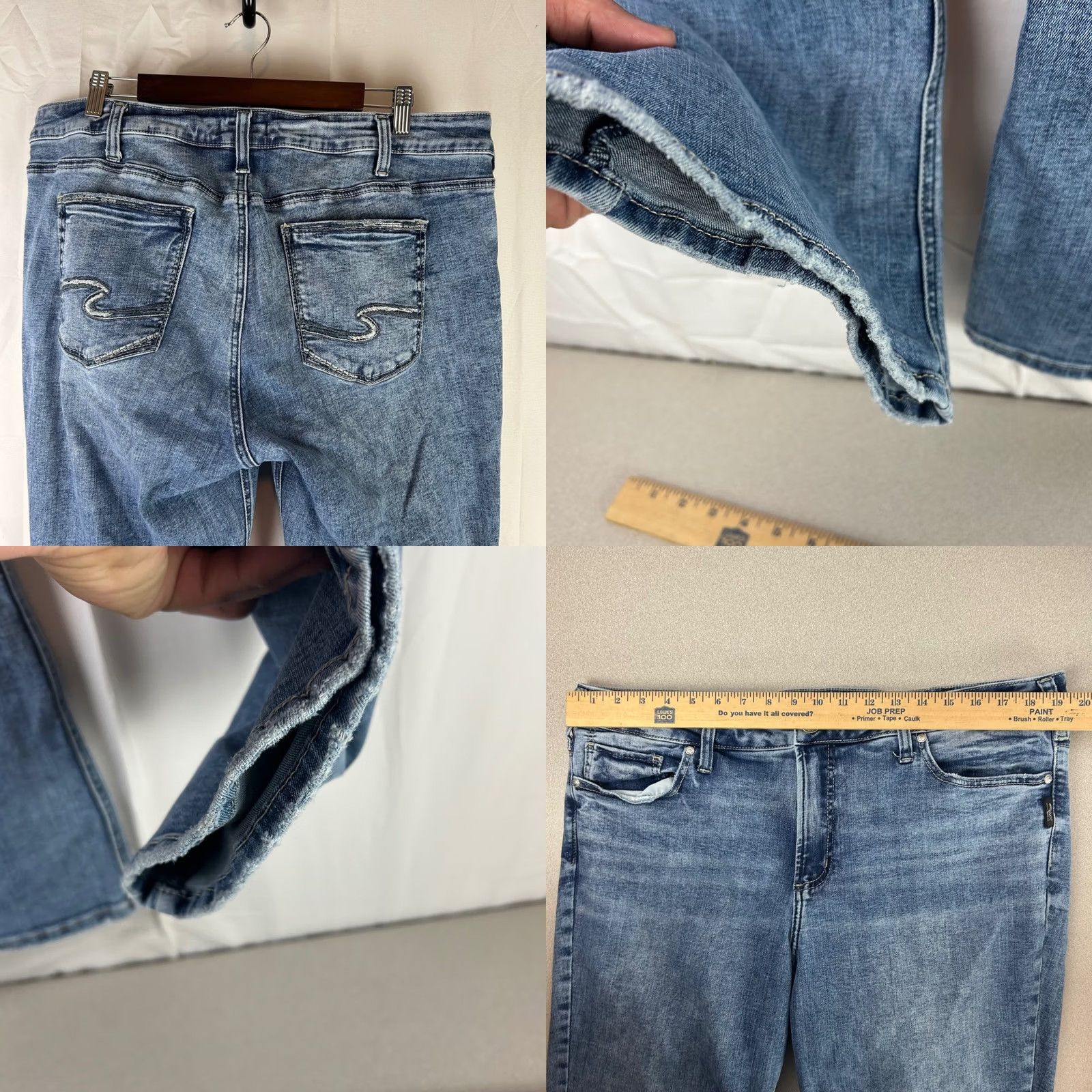 Silver Jeans Co. Silver Jeans Co Suki Bootcut Jeans Women 20W Blue Medium Wash Mid Rise Denim 38x30 Size 42" / US 20 - 8 Thumbnail