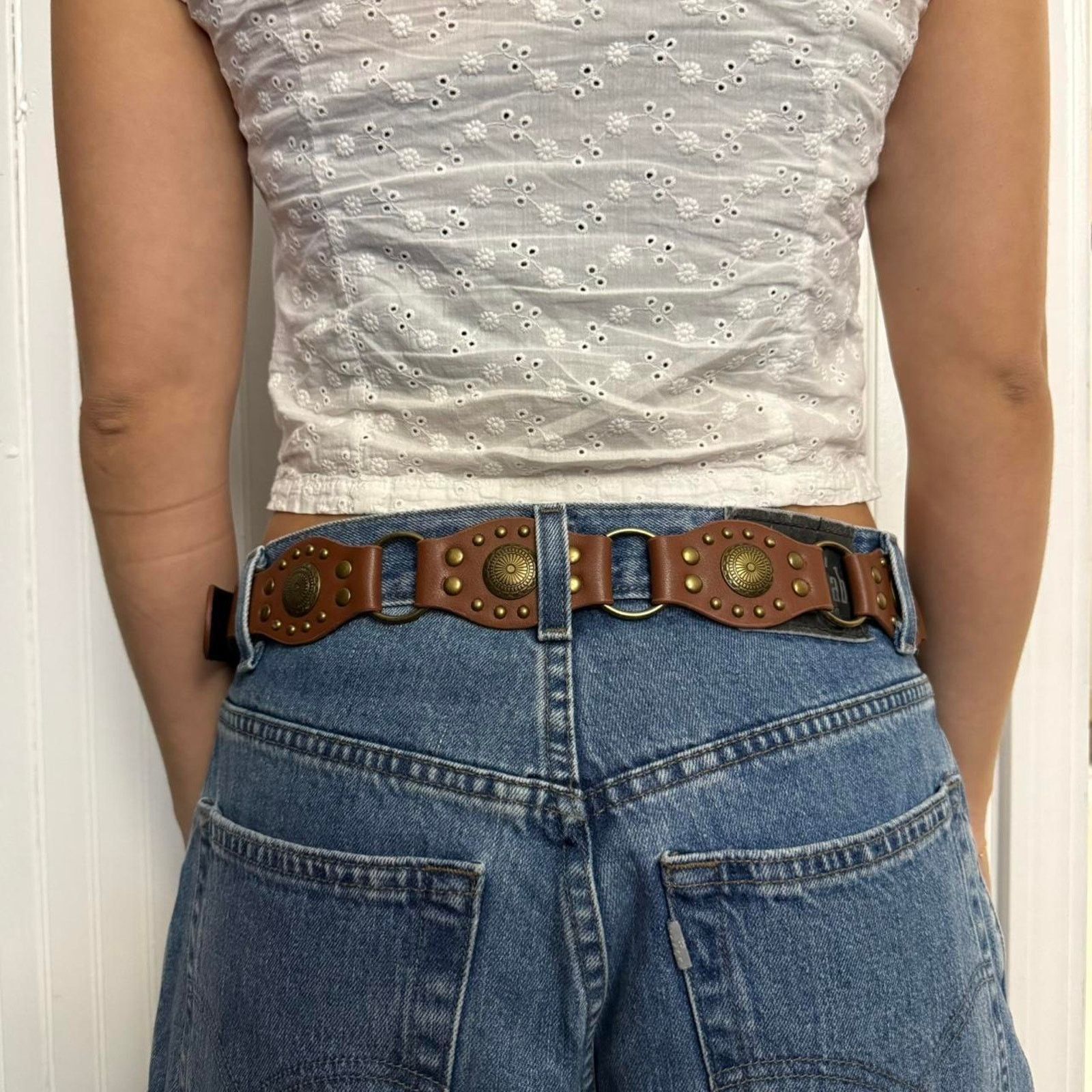 Other Brown vegan leather boho WMNS2 Size ONE SIZE - 4 Thumbnail