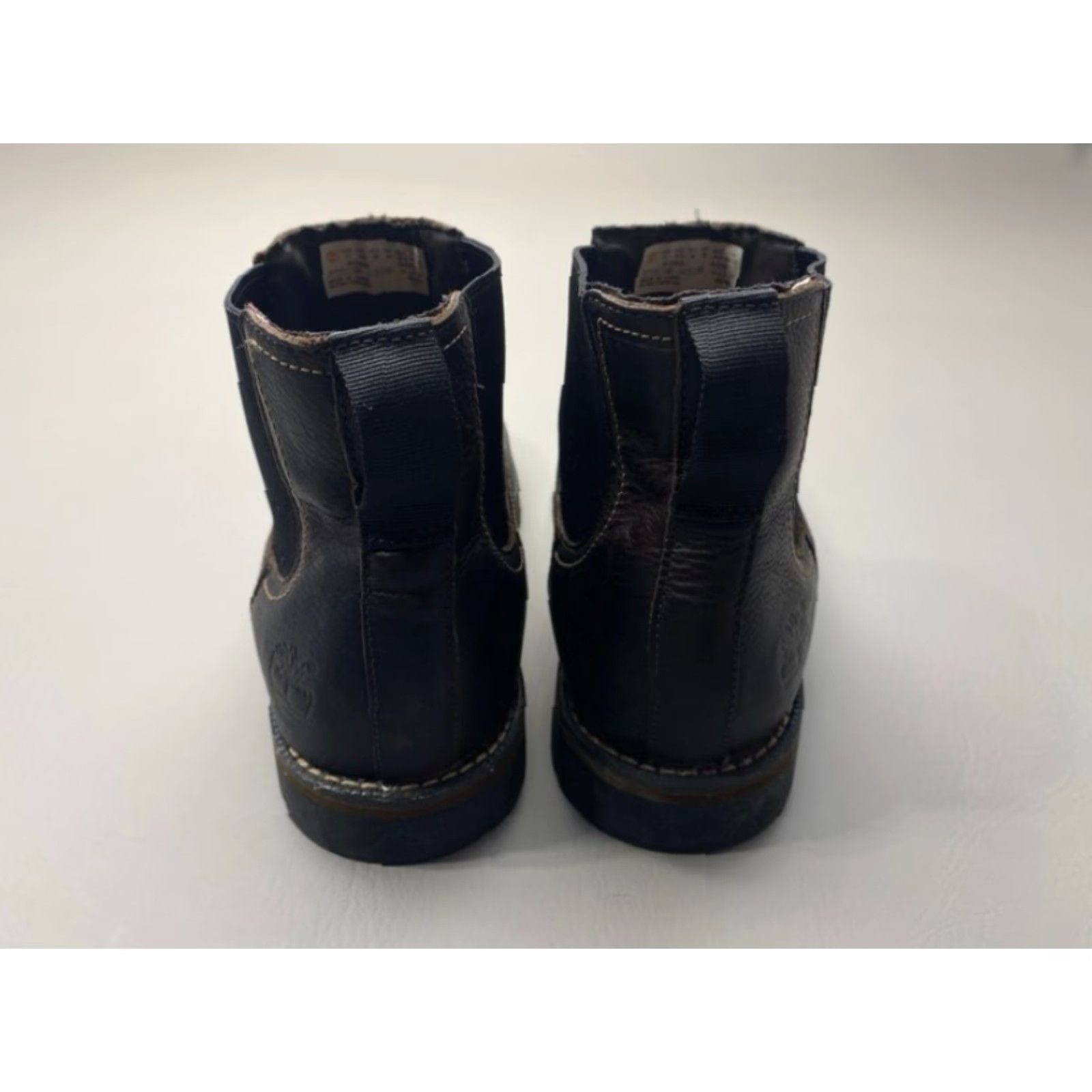 Timberland TIMBERLAND 9706A MEN'S SIZE 11 LARCHMONT DARK BROWN LEATHER CHELSEA BOOT 1511 Size US 11 / EU 44 - 4 Thumbnail