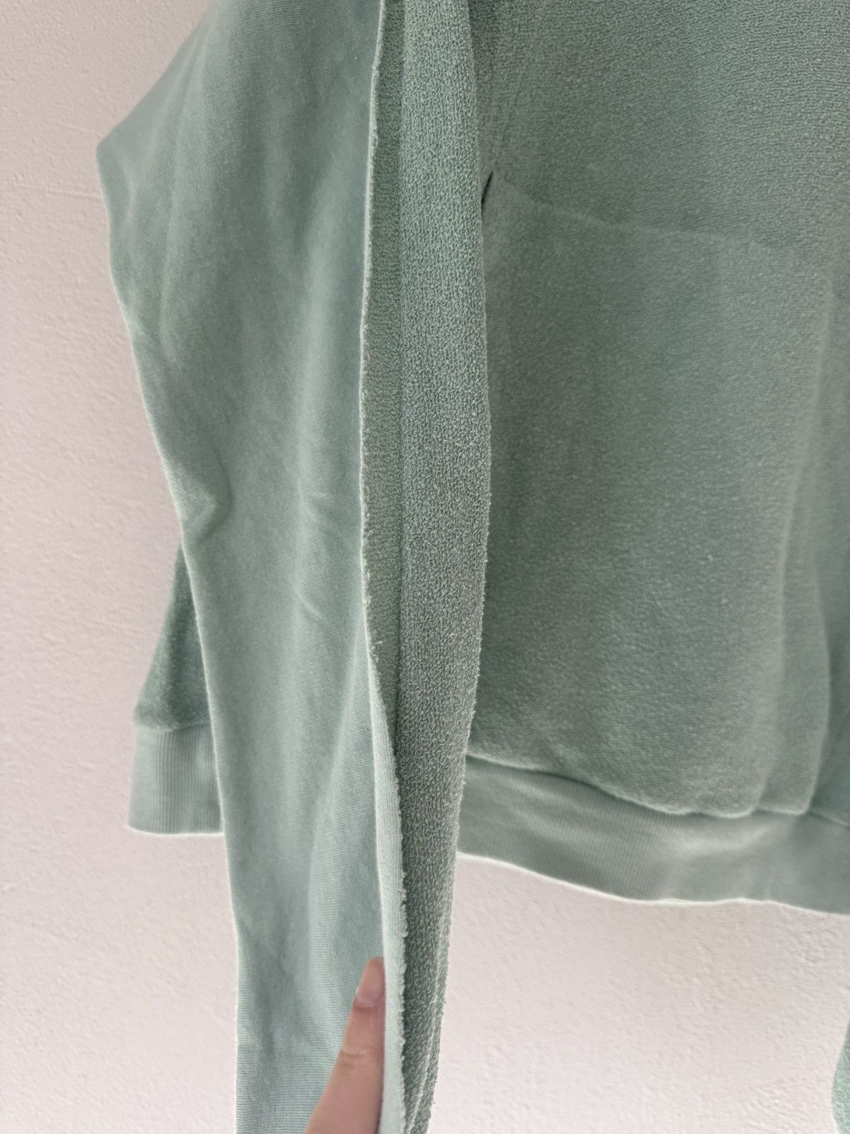 Maison Margiela Inside-Out Hooded Sweatshirt with Textured Panels Size US M / EU 48-50 / 2 - 5 Thumbnail