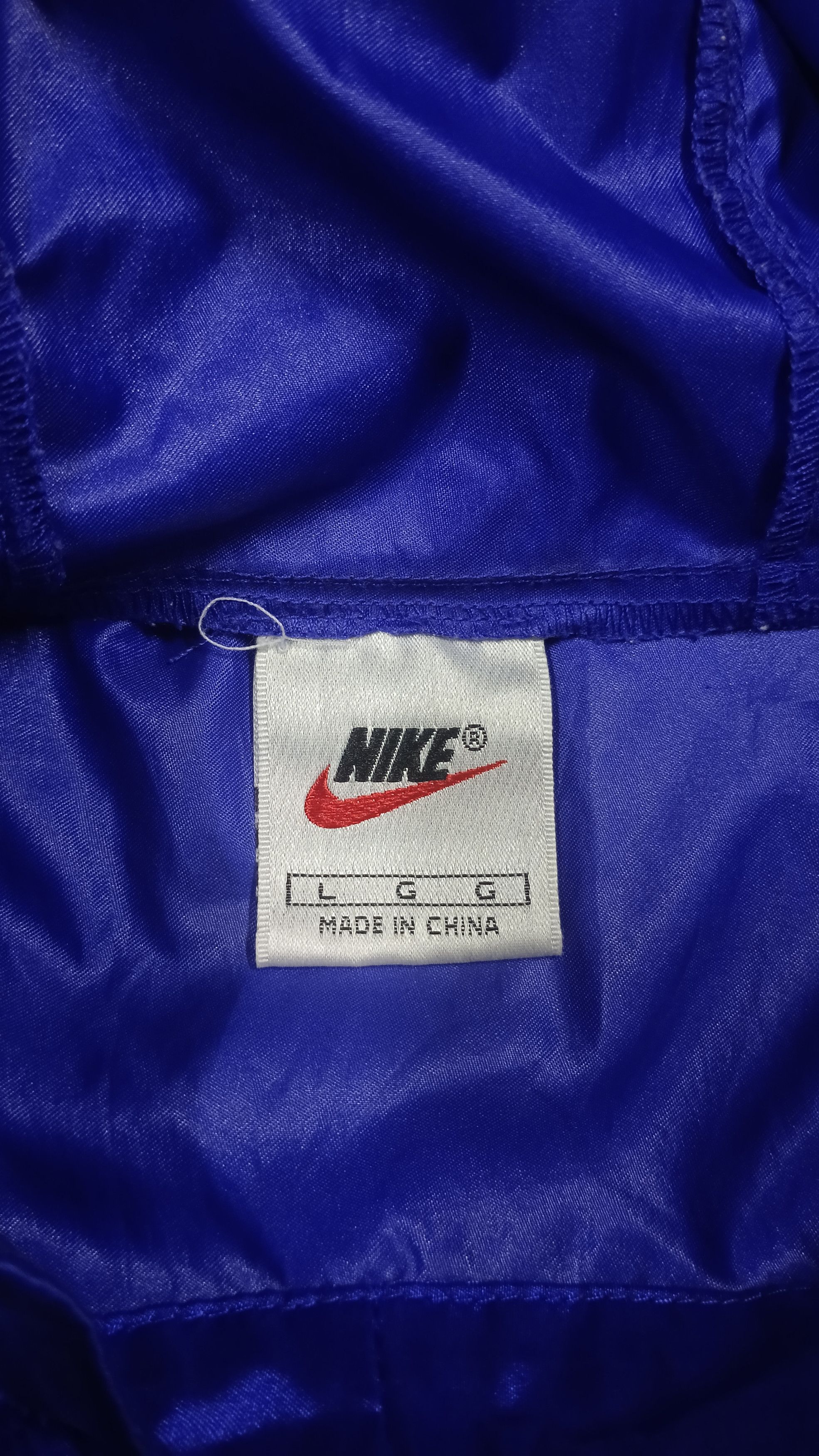 Nike × Vintage 🔥 Vintage Nike Hooded Windbreaker Pullover Size US L / EU 52-54 / 3 - 8 Thumbnail