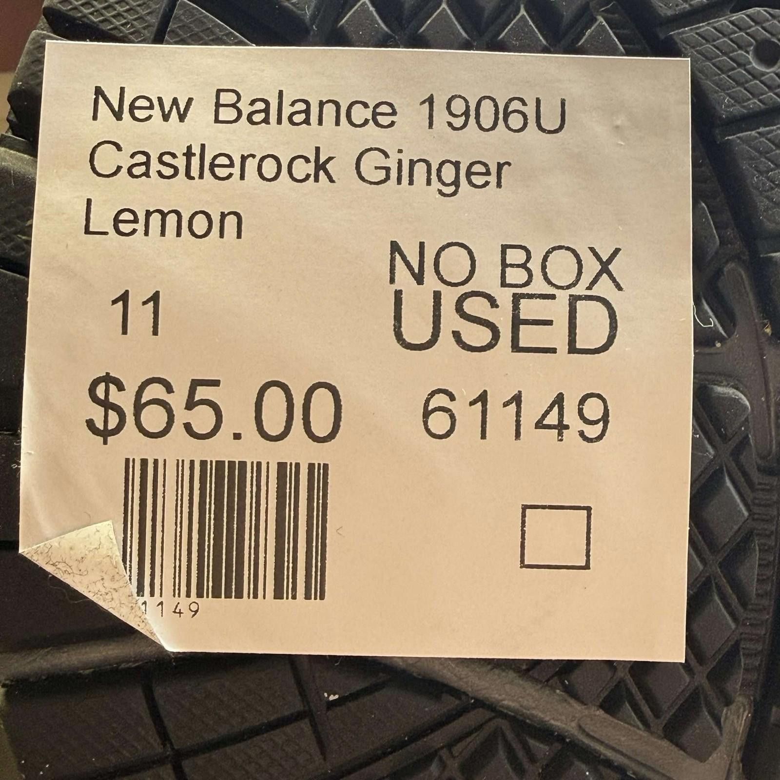 New Balance New Balance 1906U Castlerock Ginger Lemon US 11 Used Size US 11 / EU 44 - 8 Thumbnail