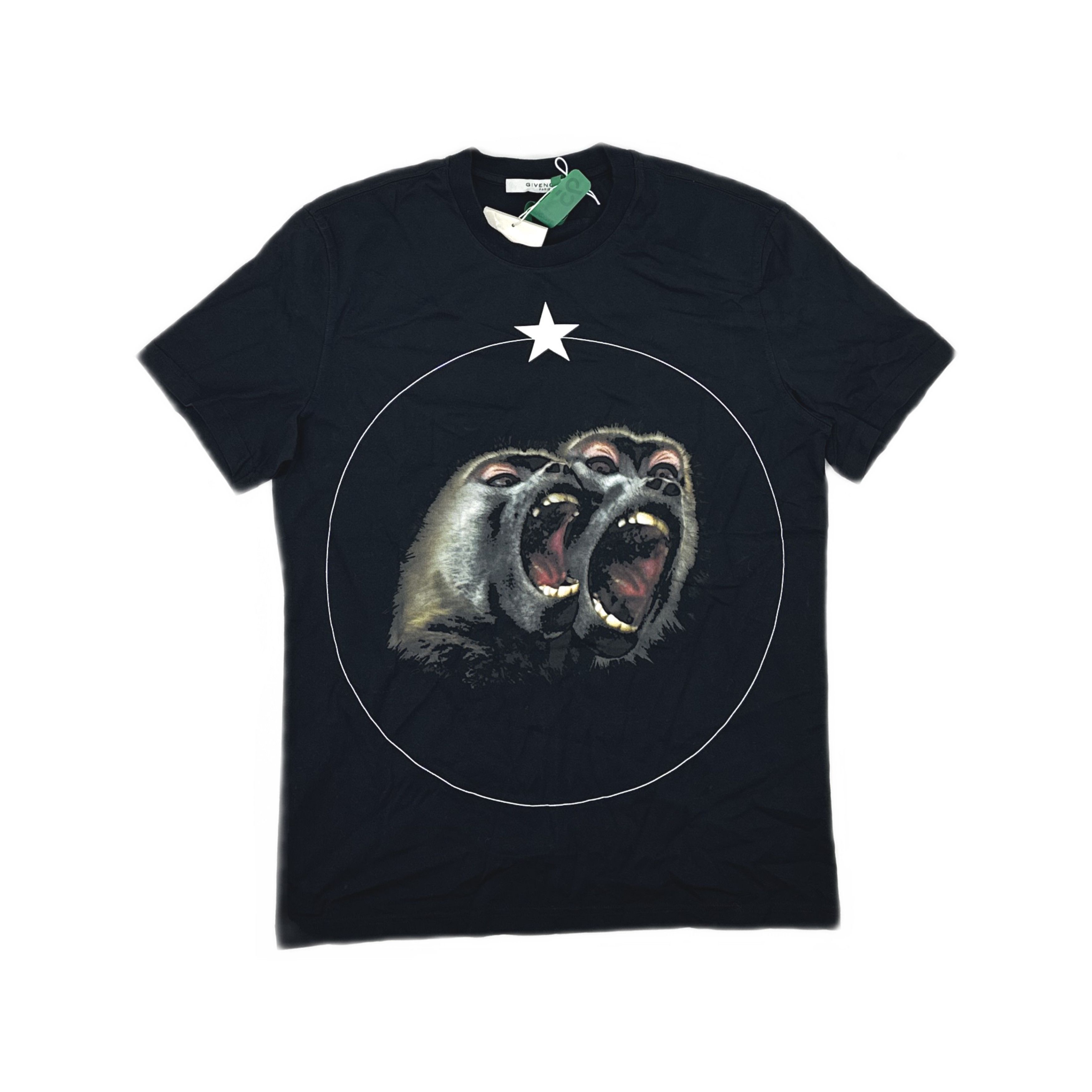Givenchy Givenchy Monkey Print T-Shirt Size M Size US M / EU 48-50 / 2 - 1 Thumbnail