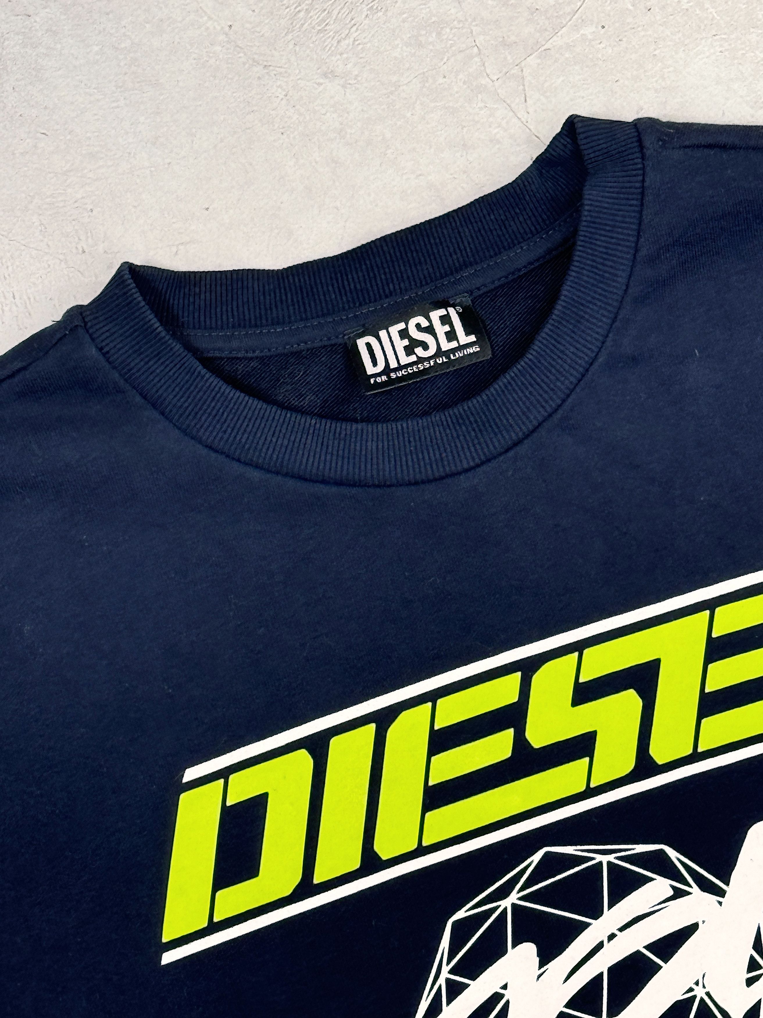 Diesel Diesel Sweatshirt Girk K11 Logo Size US L / EU 52-54 / 3 - 7 Thumbnail