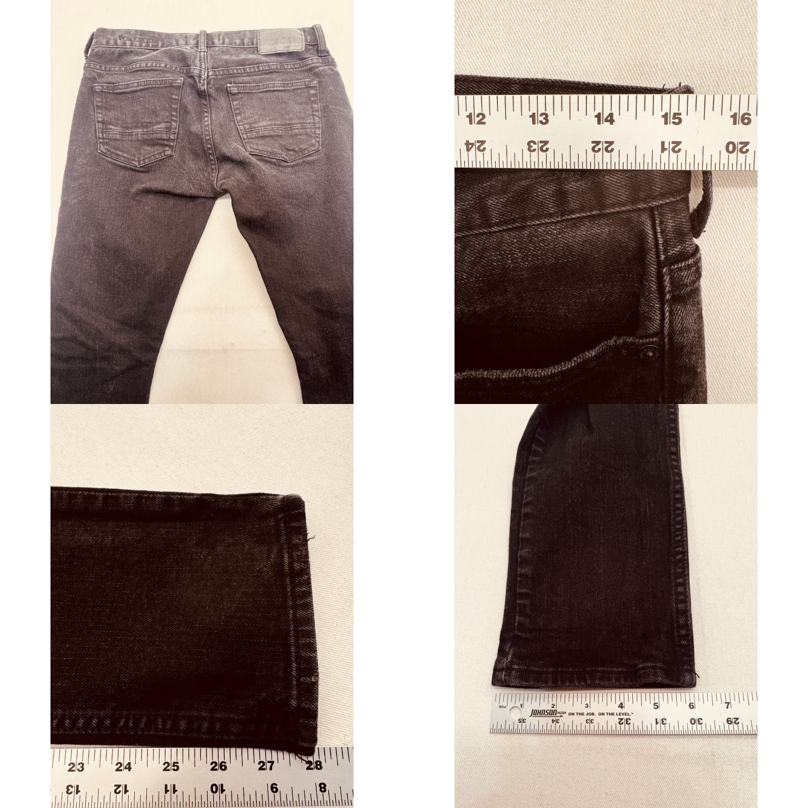 Pacsun Pacsun Jeans Mens 30X30 Black Distressed Denim Comfort Stretch Skinny Pants 30 Inseam 30x30 5-Pocket PacSun Jeans Mens Size US 30 / EU 46 - 8 Thumbnail