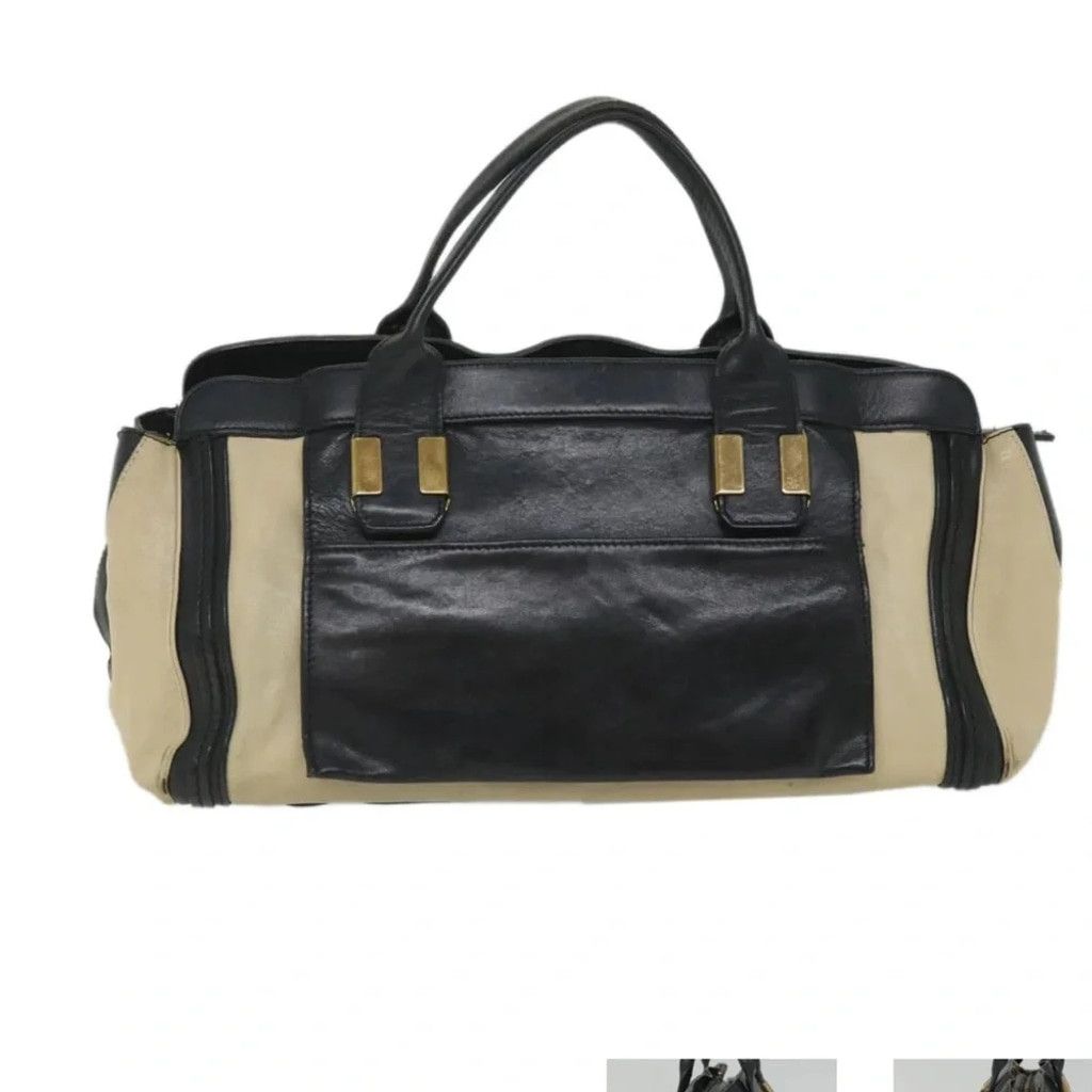 Chloe Chloe Black and Cream Shoulder bag Size ONE SIZE - 5 Thumbnail