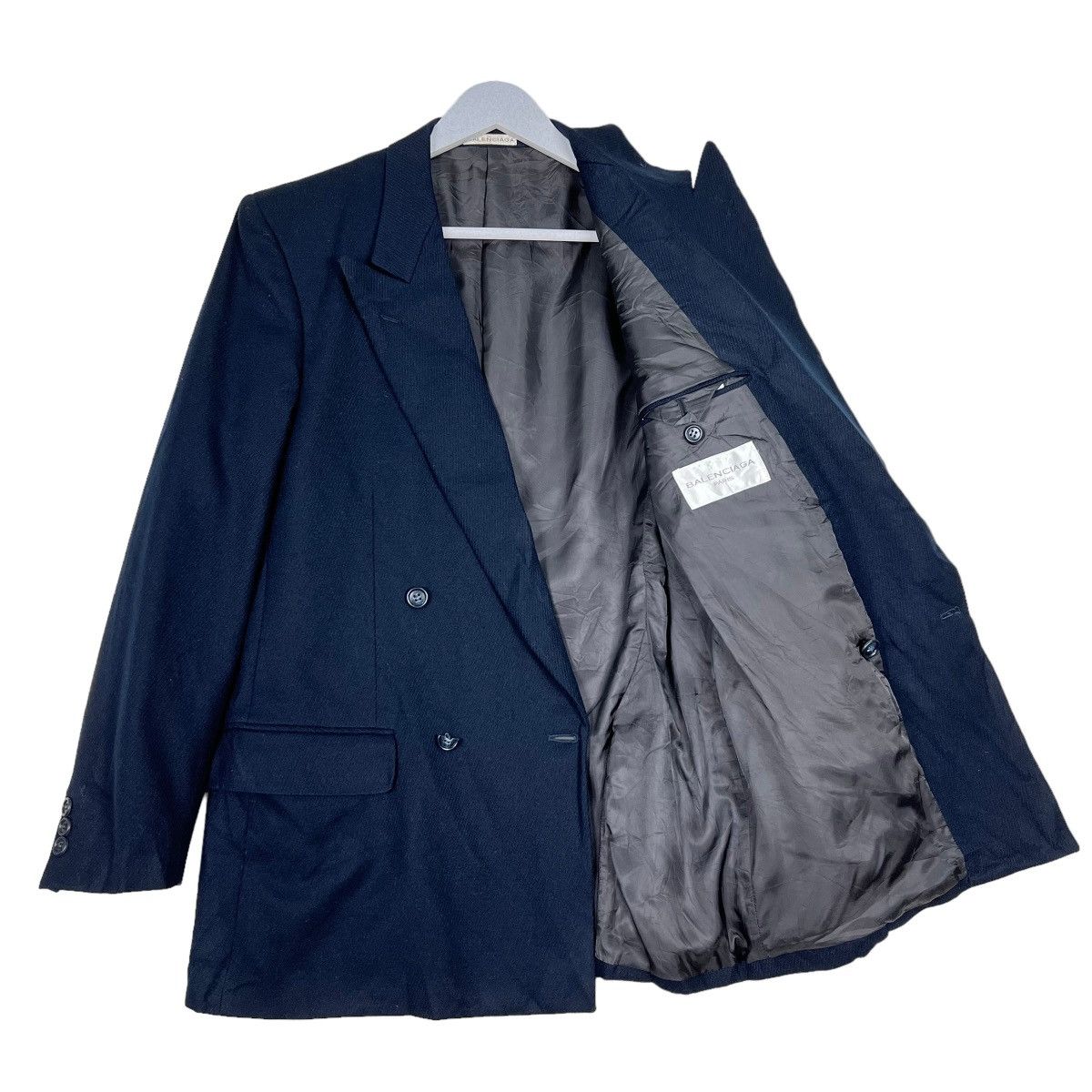 Balenciaga 🔥 BALENCIAGA PARIS DOUBLE BREAST BLAZER JACKET Size US M / EU 48-50 / 2 - 8 Thumbnail