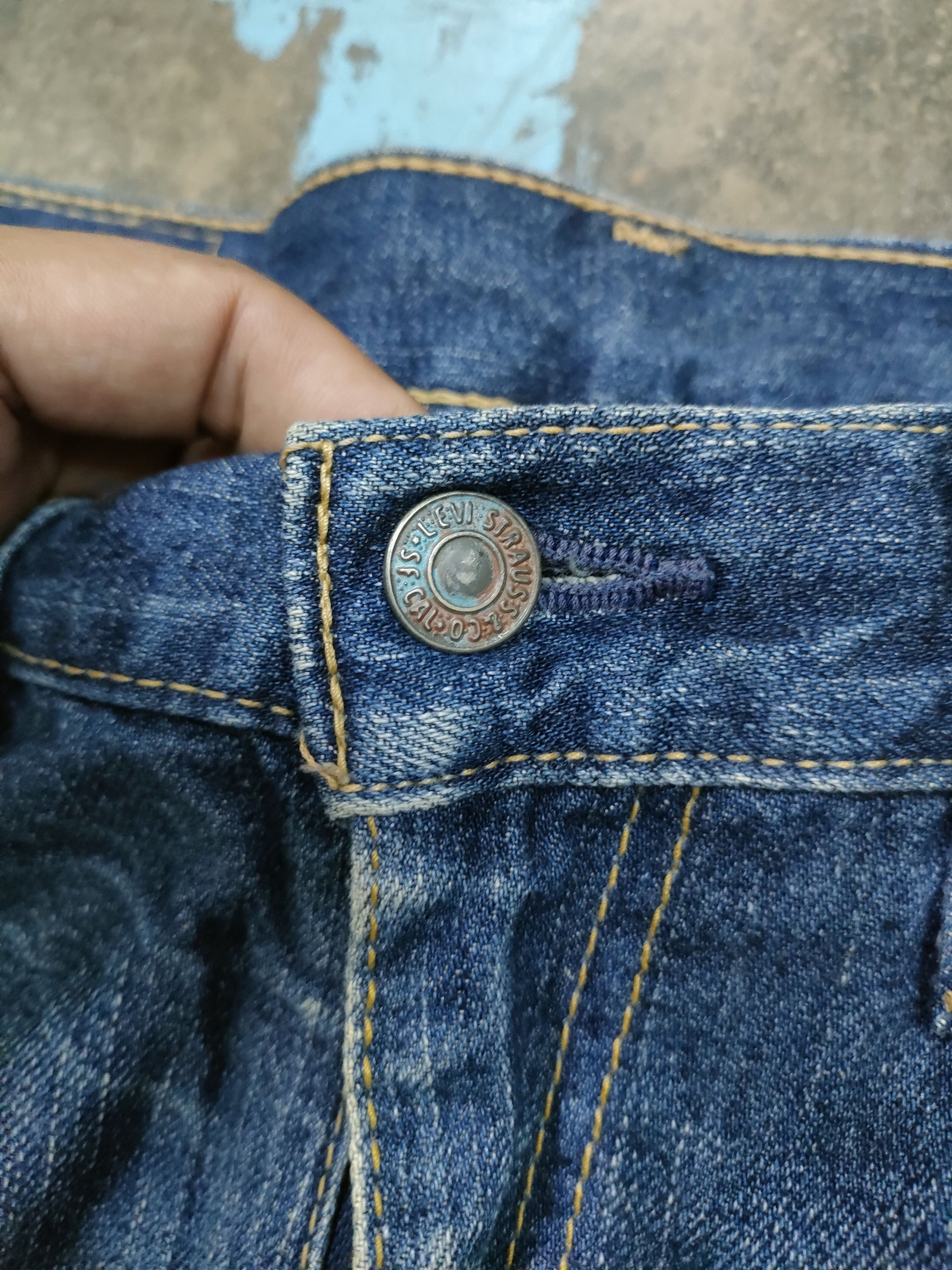 If Six Was Nine × Levi's Distressed Levi's 505 Denim Size US 33 - 8 Thumbnail