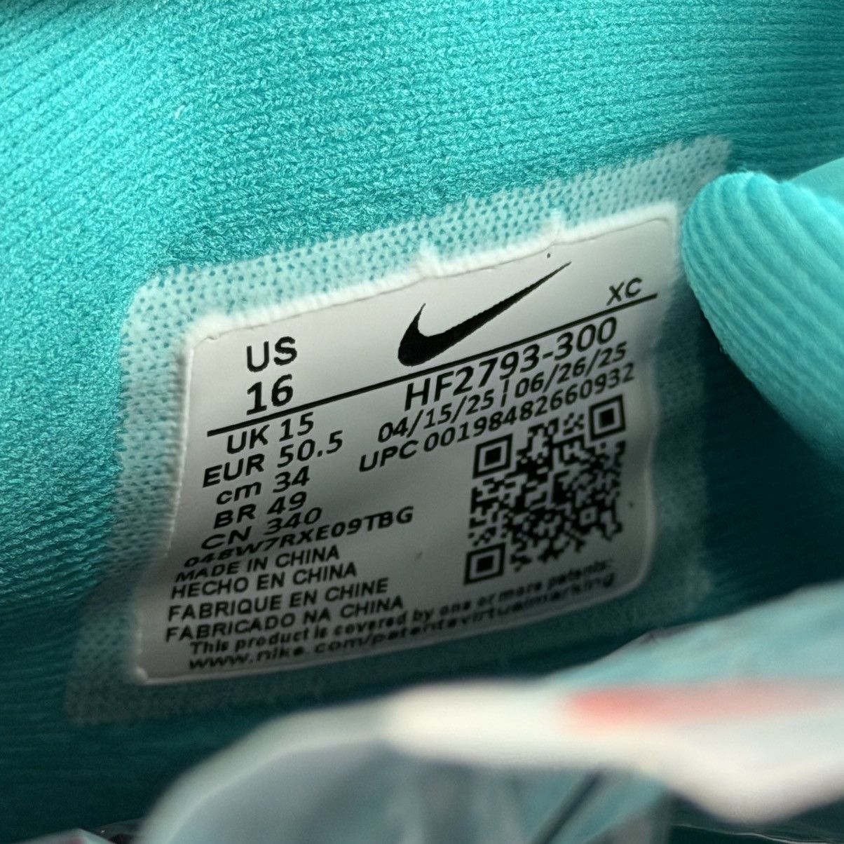 Nike NEW Nike Ja 3 Scratch 3.0 Turbo Green Size 16 HF2793-300 OG Size US 15 / EU 48 - 9 Thumbnail