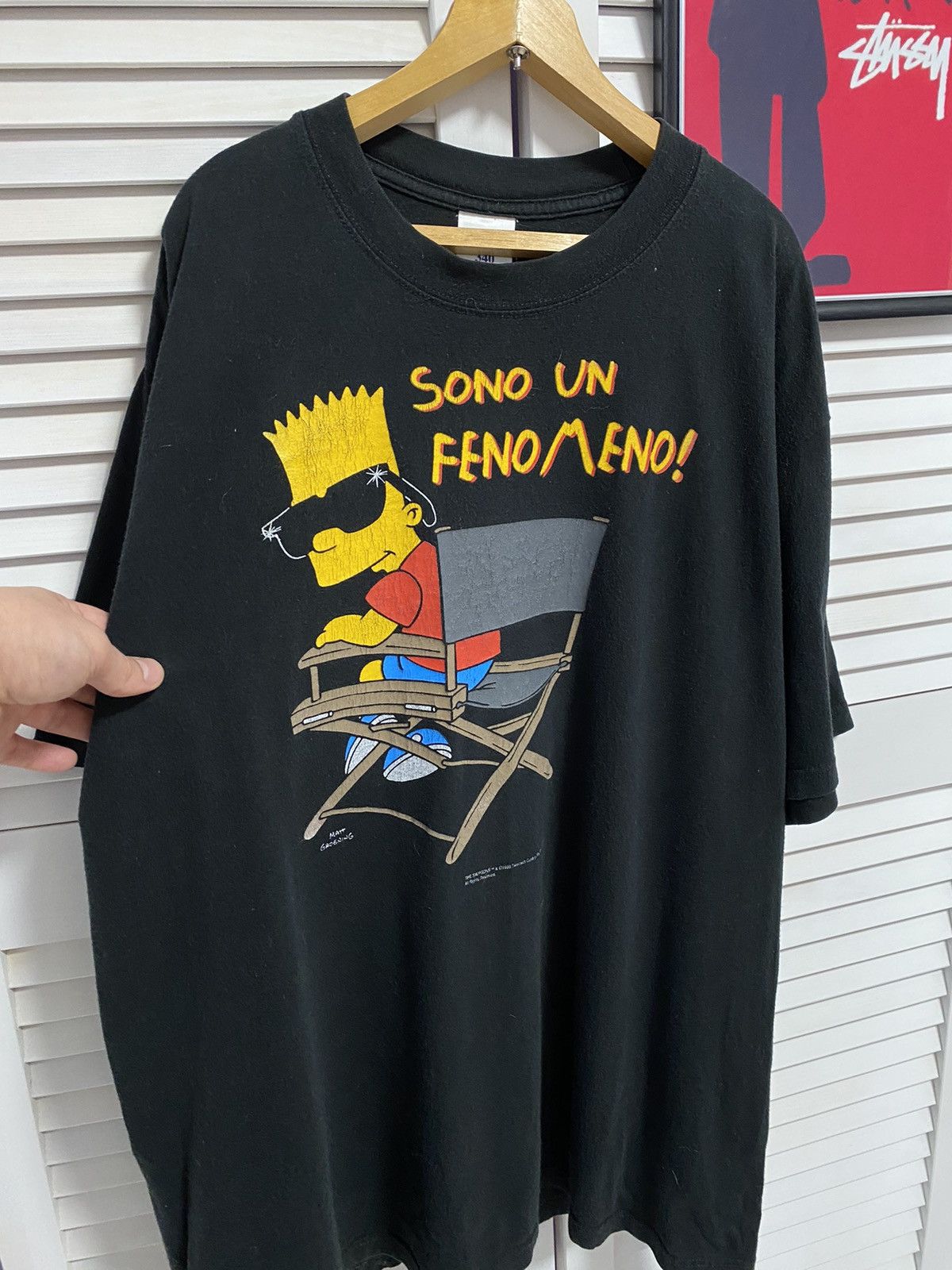 Cartoon Network × The Simpsons × Vintage Vintage 1998 T Shirt Tee Simpsons Bart Say I’m Phenomenon Size US L / EU 52-54 / 3 - 3 Thumbnail