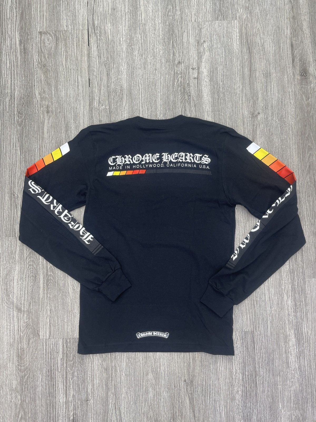 Chrome Hearts Chrome Hearts Racing Stripe Longsleeve black Size US S / EU 44-46 / 1 - 2 Thumbnail