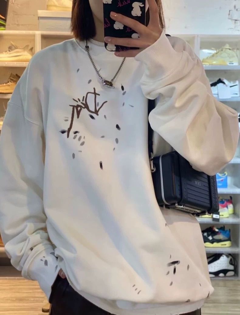 Dior Dior Travis Scott co-branded white ink letter embroidered c Size US XXL / EU 58 / 5 - 9 Thumbnail
