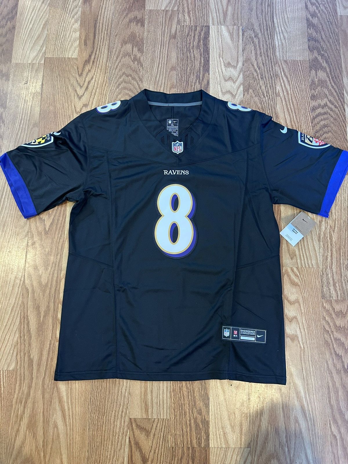 Nike New Stitched Nike Baltimore Ravens Lamar Jackson Jersey XL Size US L / EU 52-54 / 3 - 2 Thumbnail
