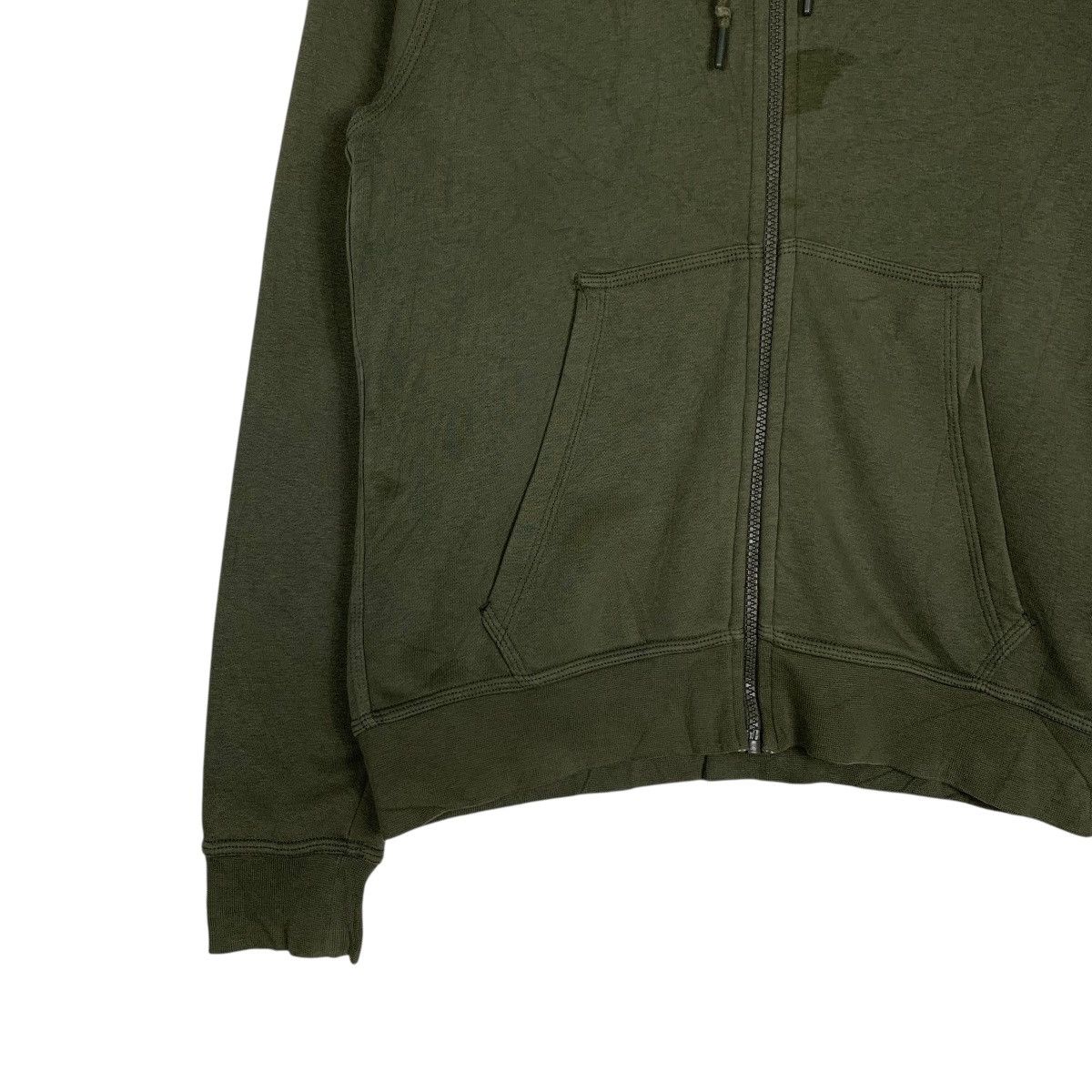 Nike NIKE Small Logo Green Zipper Hoodies Sweatshirt #1484-C67 Size US S / EU 44-46 / 1 - 6 Thumbnail
